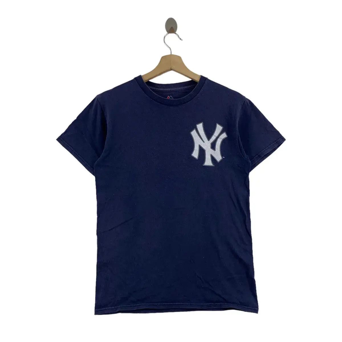 MLB × Majestic × New York Yankees MLB NEW YORK YANKEES Majestic Baseball Tee Shirt Pitcher Size S / US 4 / IT 40 - 1 Thumbnail