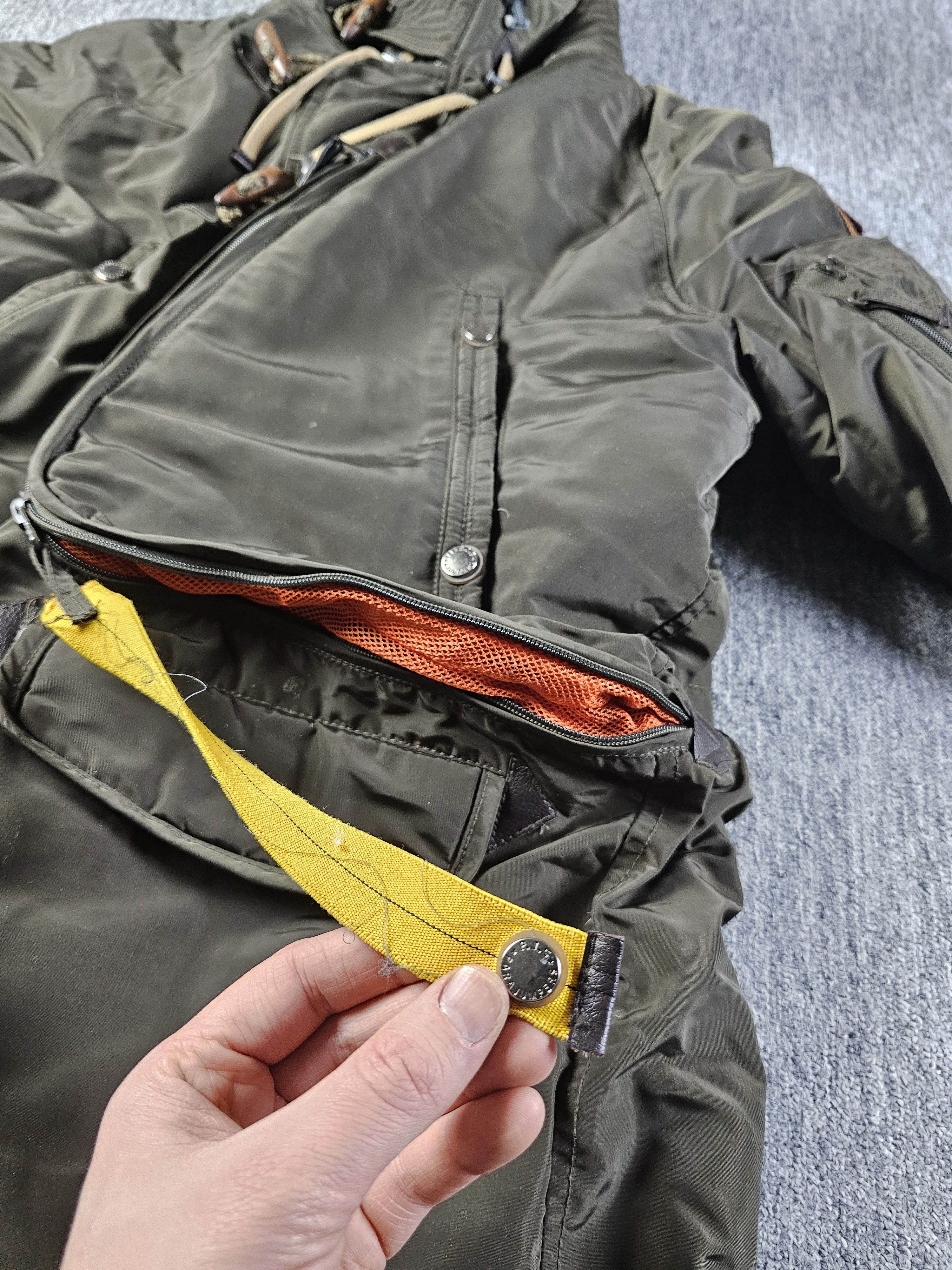 Parajumpers Parajumpers Flea Market Down Parka Faux Fur Hood Olive XL Size US S / EU 44-46 / 1 - 12 Thumbnail