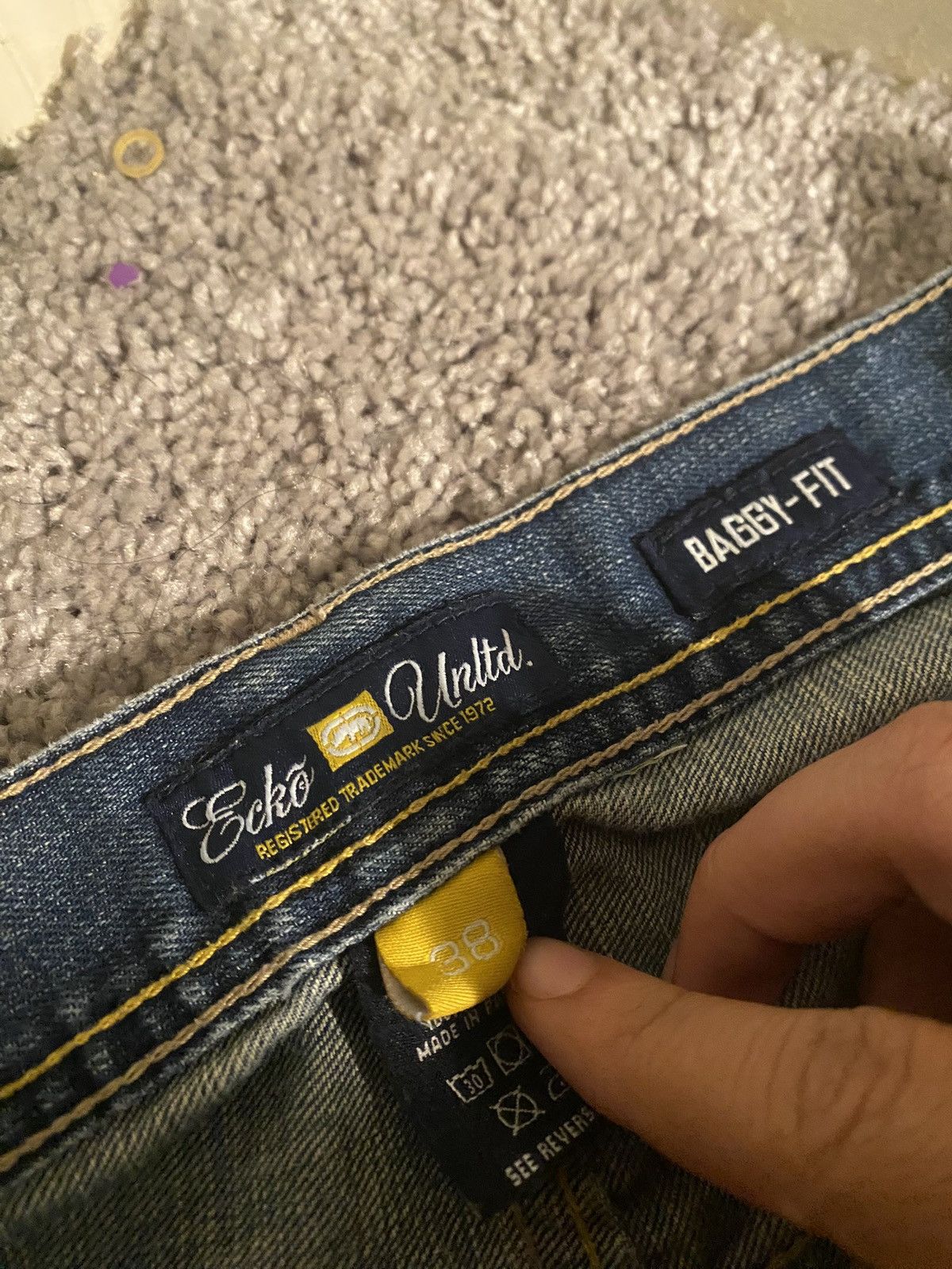 Ecko Unltd. × Vintage baggy ecko unlimited jeans Size US 38 / EU 54 - 5 Thumbnail
