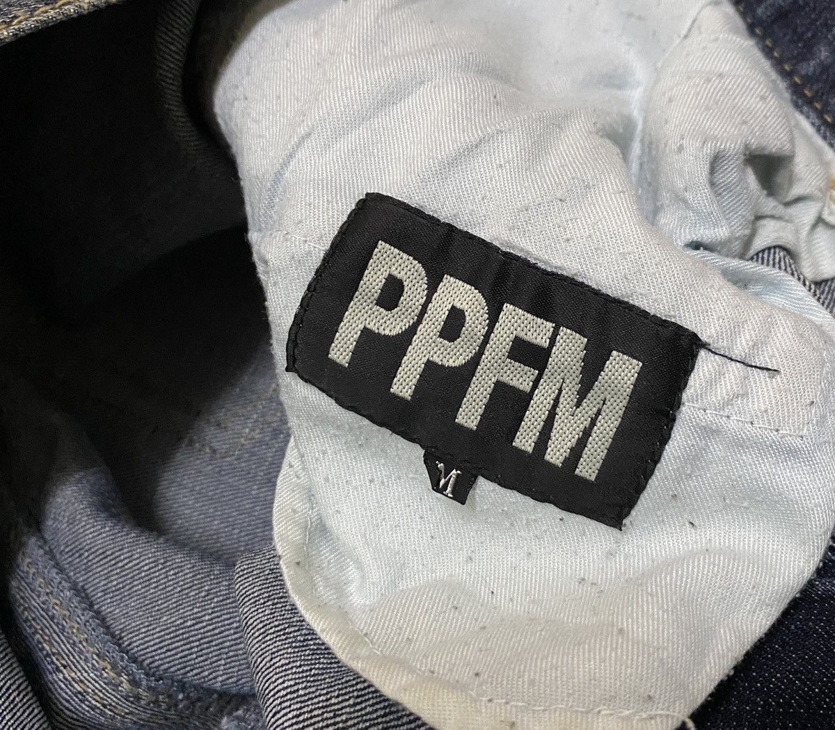If Six Was Nine Rare Design Vintage Brand PPFM Double Waist Jeans 1990s Size US 33 - 8 Thumbnail