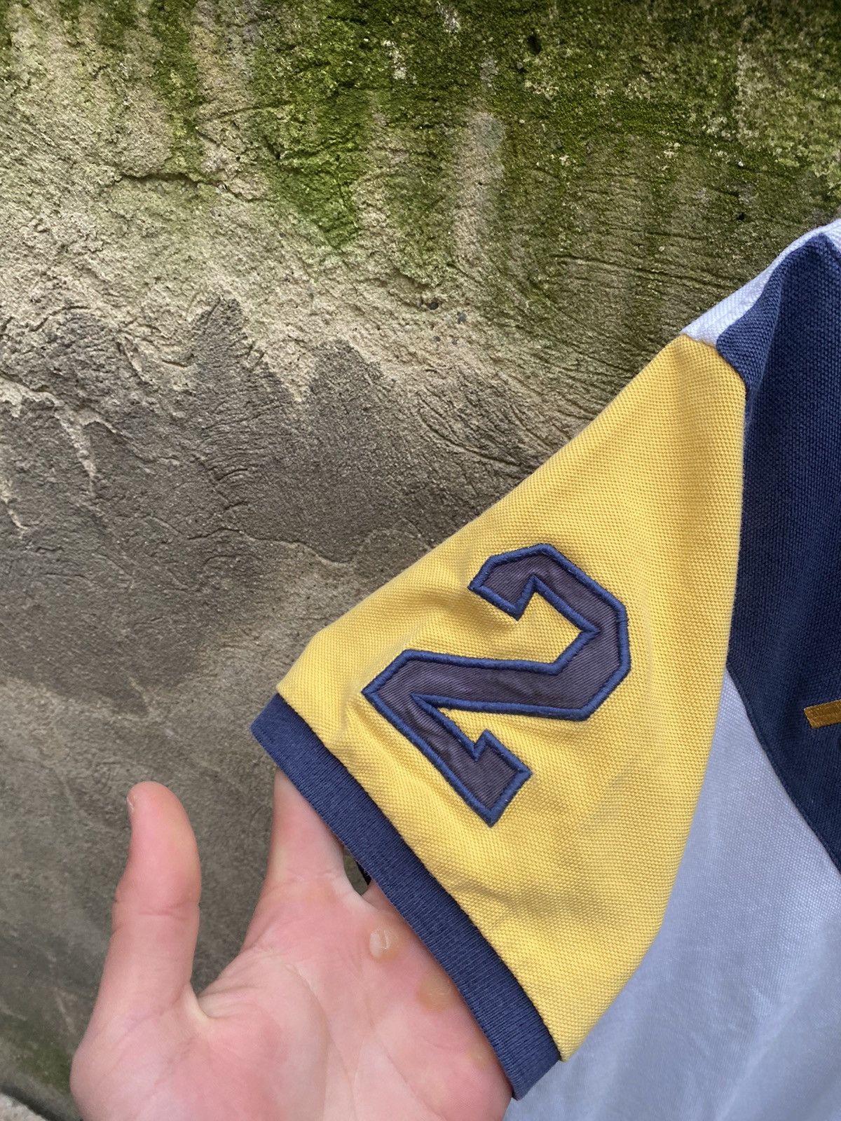 Polo Ralph Lauren × Vintage Vintage Polo Ralph Lauren Embroidered Logo Y2K Polo T-Shirt Size US L / EU 52-54 / 3 - 4 Thumbnail