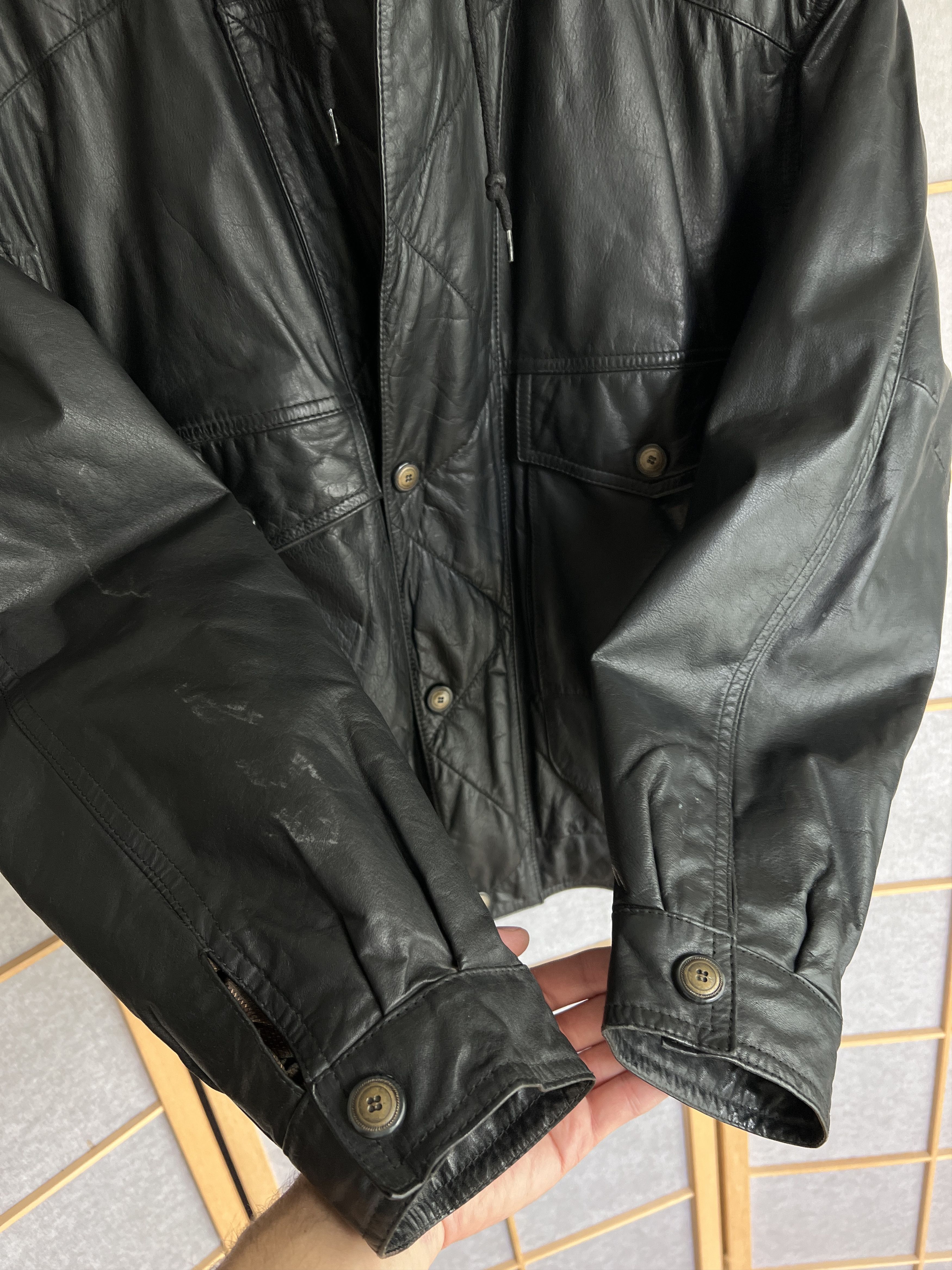 Hysteric Glamour Rick Owens Type Leather Jacket Yohji Yamamoto LGB Style Size US L / EU 52-54 / 3 - 19 Thumbnail