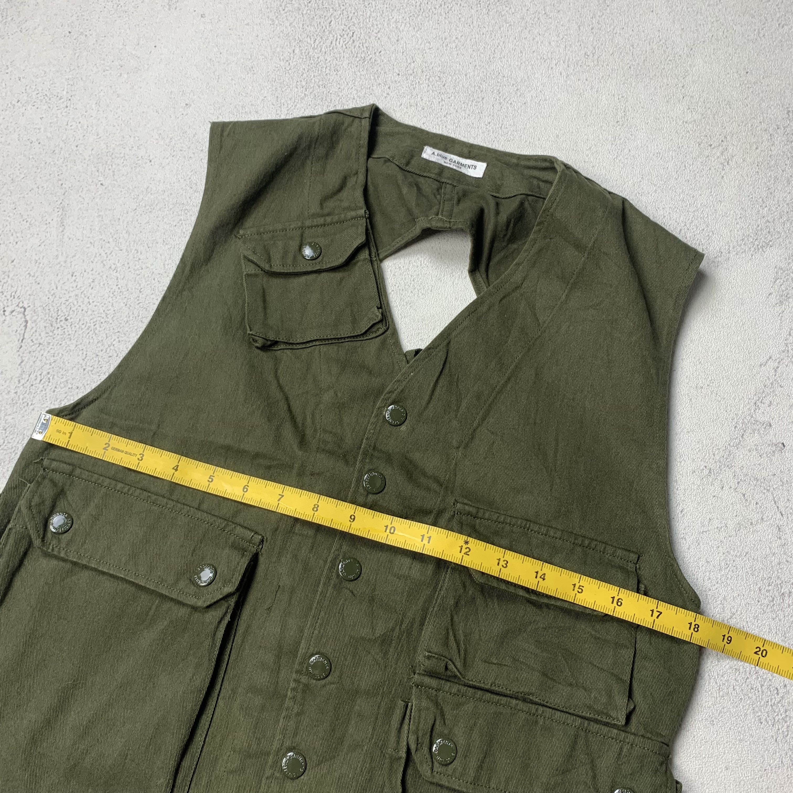 Aspesi Aspesi Multi Pocket Utility Military Vest Size US M / EU 48-50 / 2 - 9 Thumbnail
