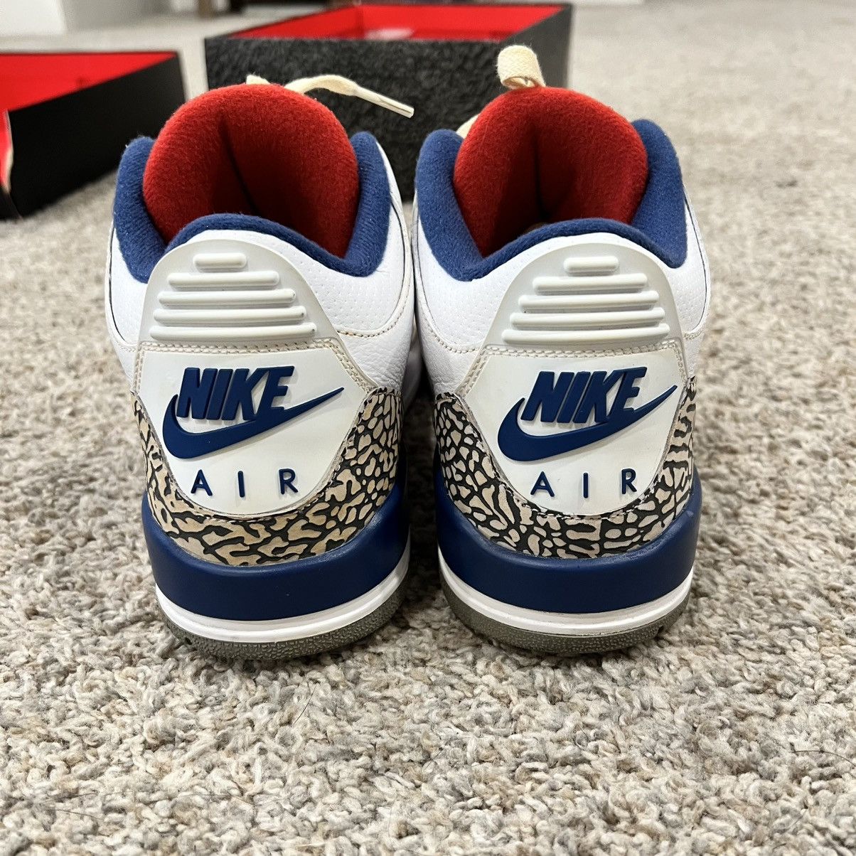 Jordan Brand 2016 Nike Air Jordan 3 True Blue Size US 8 / EU 41 - 6 Thumbnail