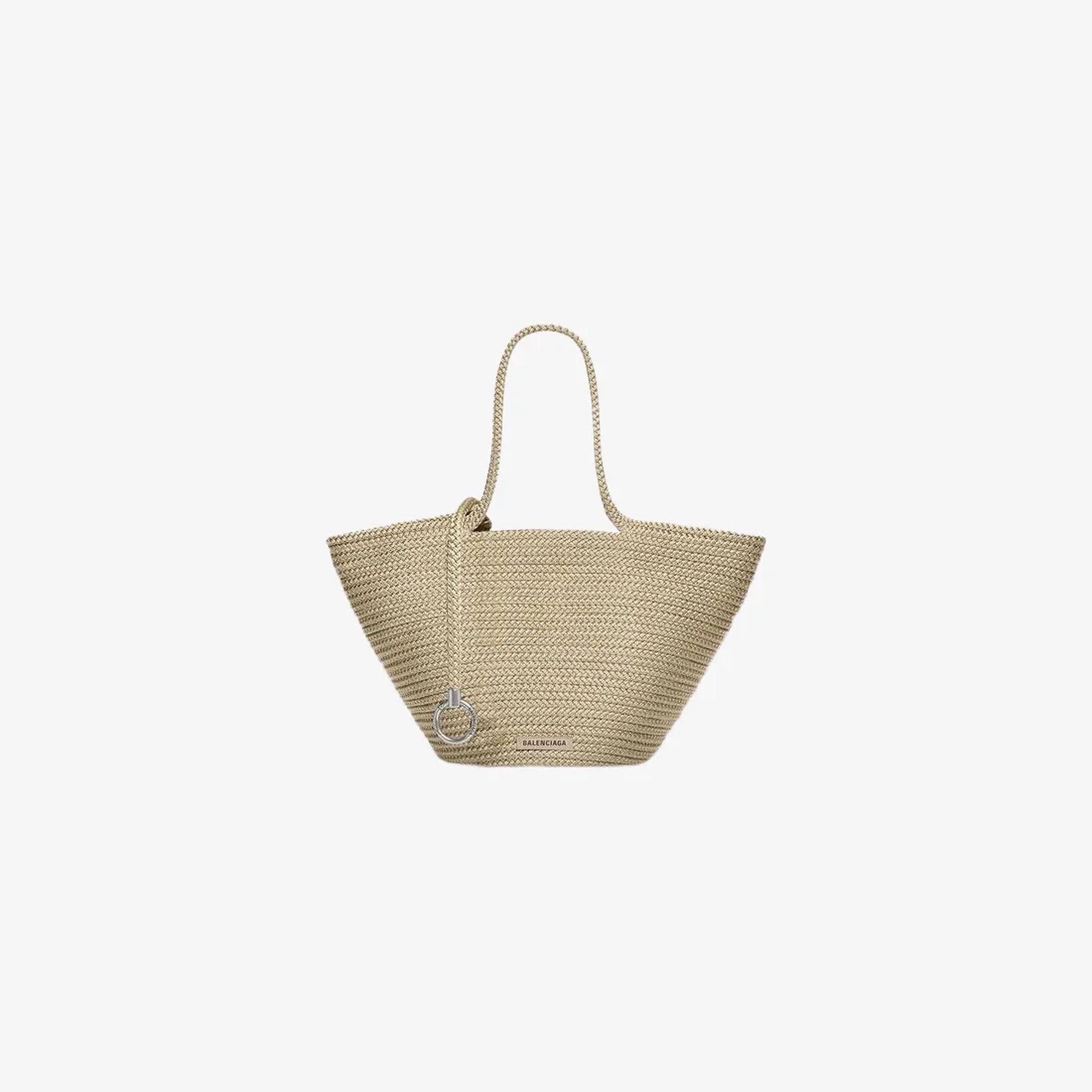 Balenciaga o1tr1nto0526 Size: OS / Ibiza Basket Large in Beige Size ONE SIZE - 1 Thumbnail
