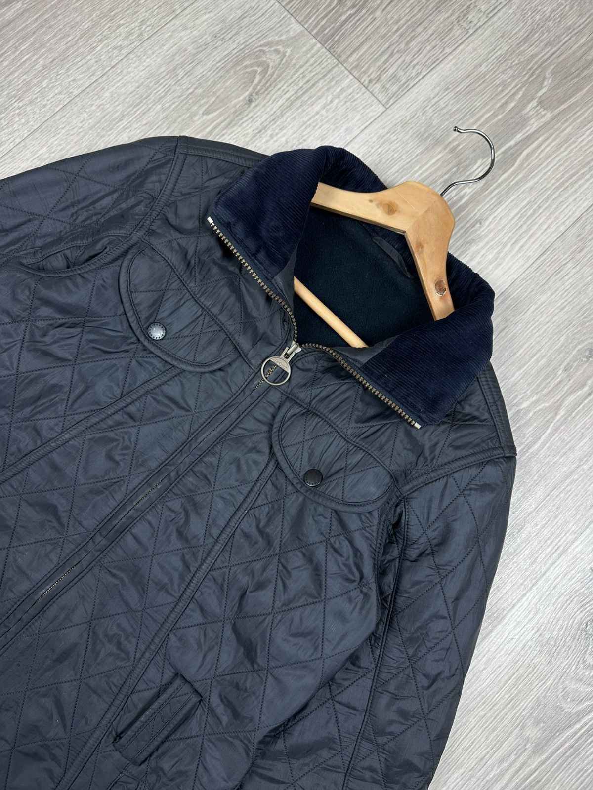 Barbour × Vintage Vintage Barbour Utility Polarquilted Women’s Quilted Jacket Size S / US 4 / IT 40 - 2 Thumbnail