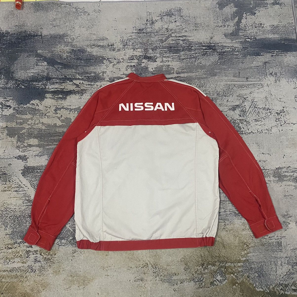 Japanese Brand × Vintage Vintage Japanese Nissan MotorSport Button Up Jacket Size US XL / EU 56 / 4 - 1 Thumbnail