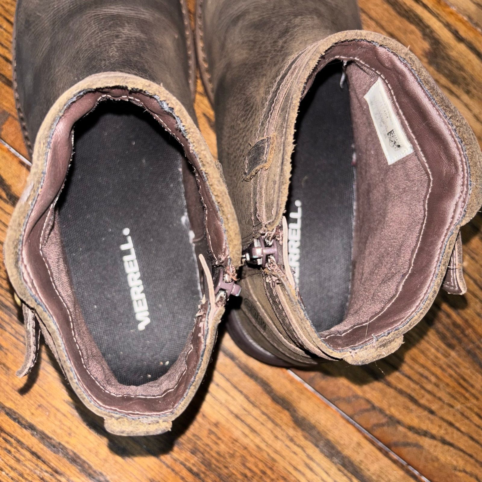 Merrell Merrell Women’s 8.5 Leather Ankle Boots Comfort Booties Size US 8.5 / IT 38.5 - 8 Thumbnail