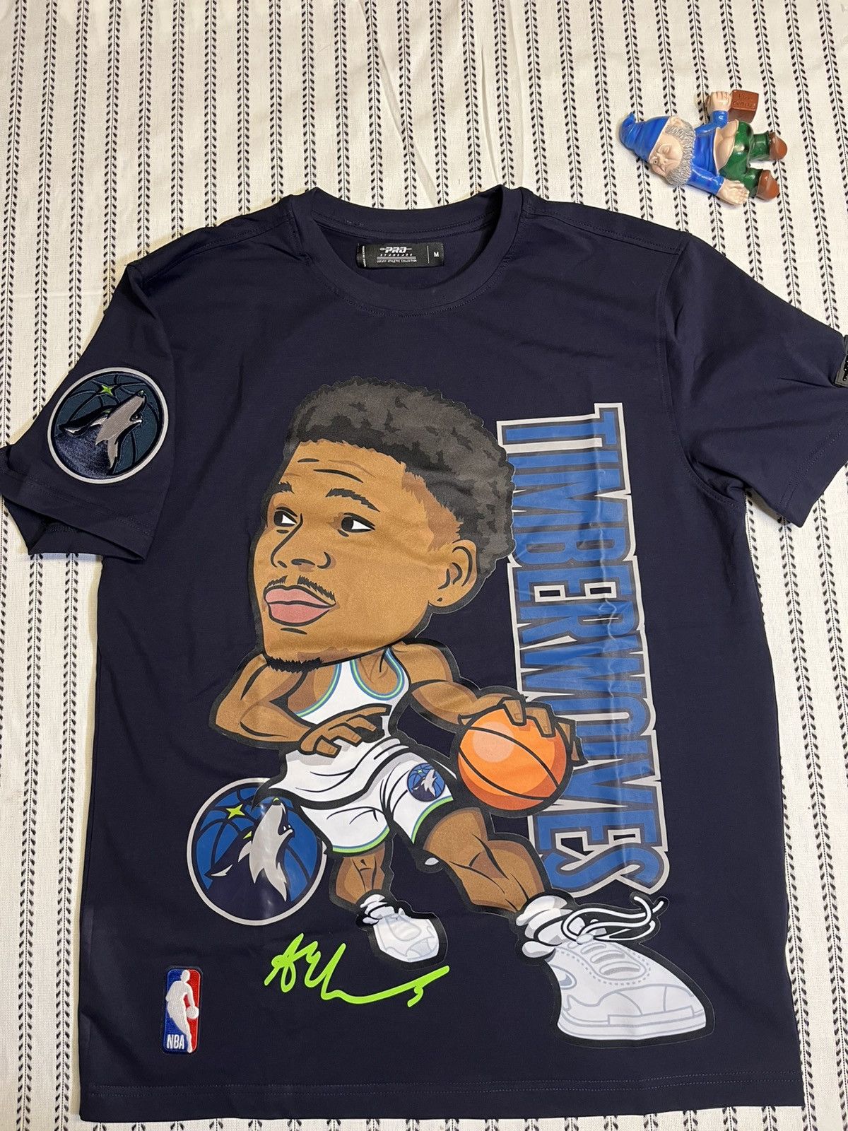 Pro Standard NBA MINNESOTA TIMBERWOLVES ANTHONY EDWARDS JERSEY TEE Size US M / EU 48-50 / 2 - 1 Thumbnail