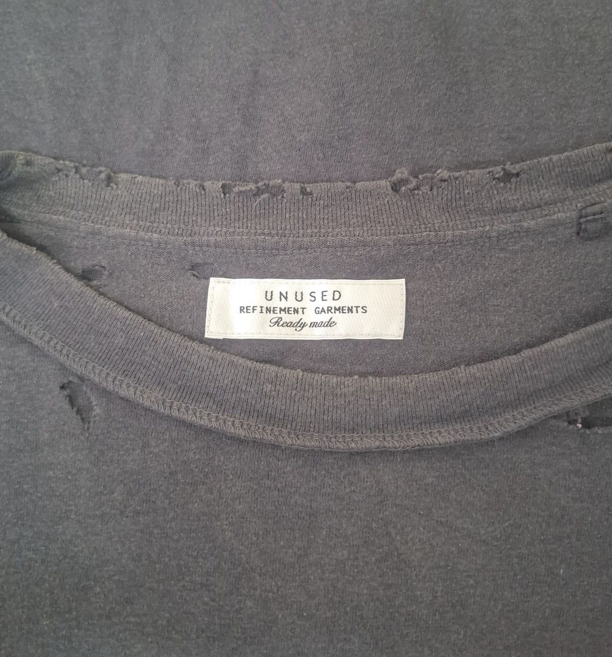 Japanese Brand UNUSED Sun Faded Distressed Thrashed T-shirt Size US S / EU 44-46 / 1 - 9 Thumbnail