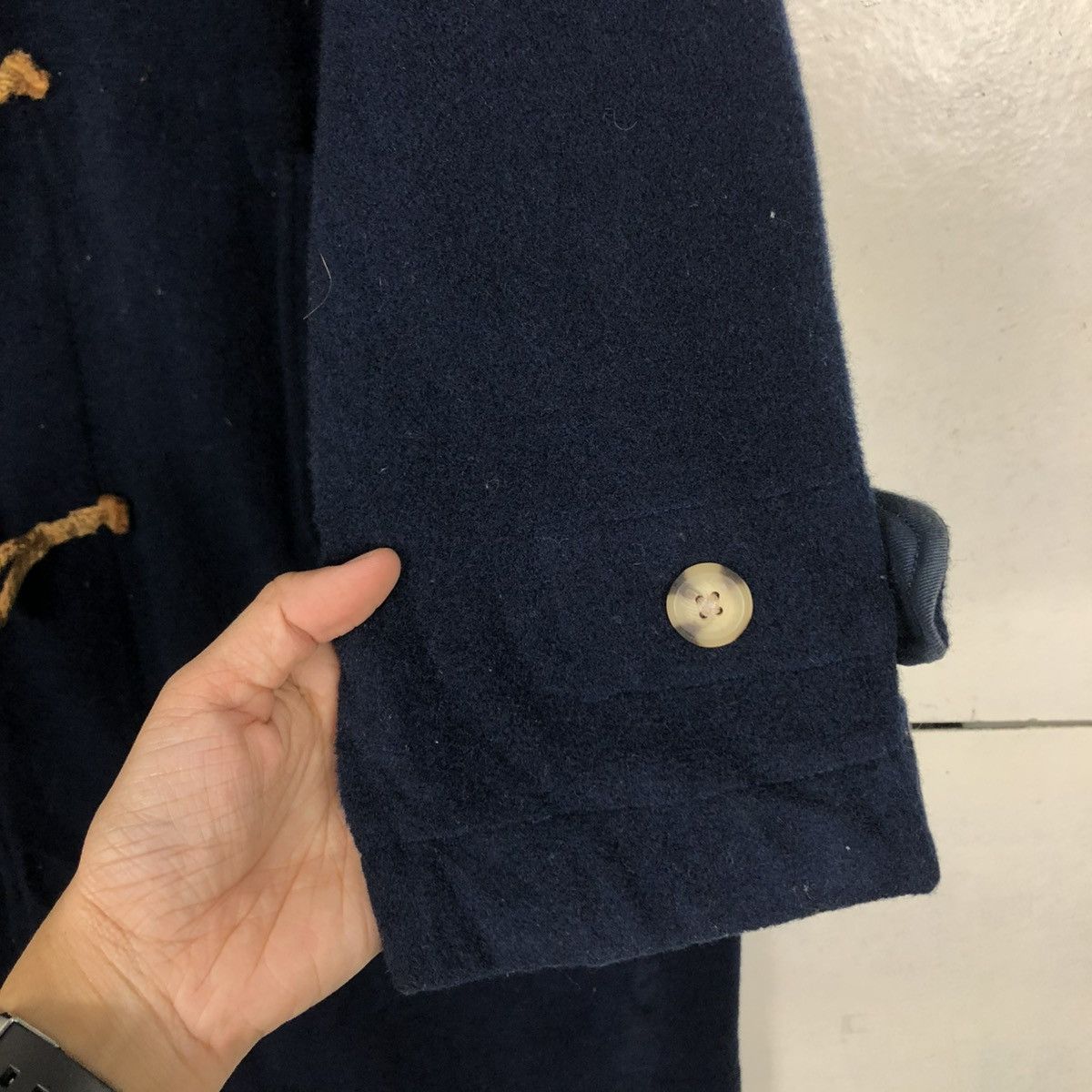 Polo Ralph Lauren 🔥VINTAGE WOOL DUFFLE JACKET POLO RALPH LAUREN GREEN LABEL Size US L / EU 52-54 / 3 - 19 Thumbnail