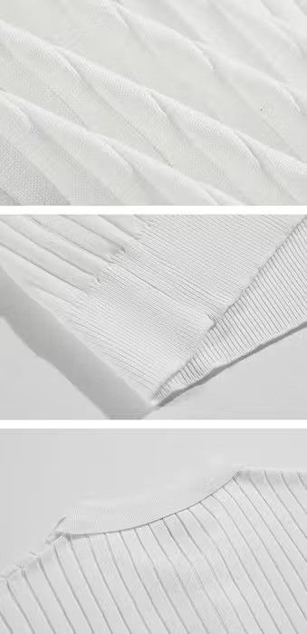 White Polo Striped Shirt, Retro Shirt