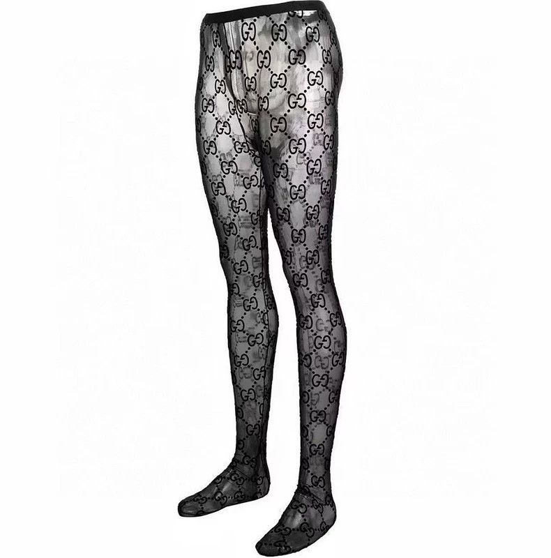 Gucci Gucci SizeS Double G Logo Old Flower Translucent Pantyhose Size 26" / US 2 / IT 38 - 7 Thumbnail