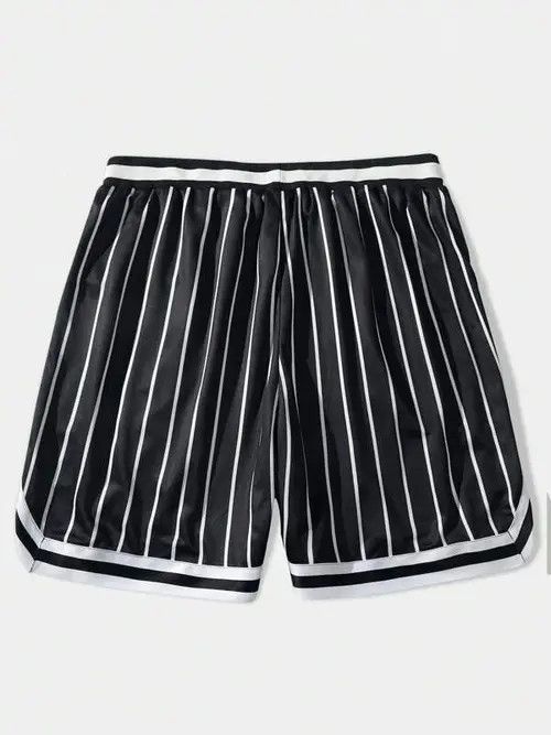 Jean Stripe basketball Graphic shorts DRIP Size US 34 / EU 50 - 4 Thumbnail