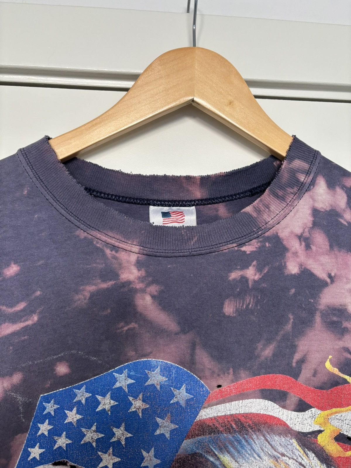 Vintage Vintage Tye Dye Born in the Wild Tee Size US L / EU 52-54 / 3 - 4 Thumbnail