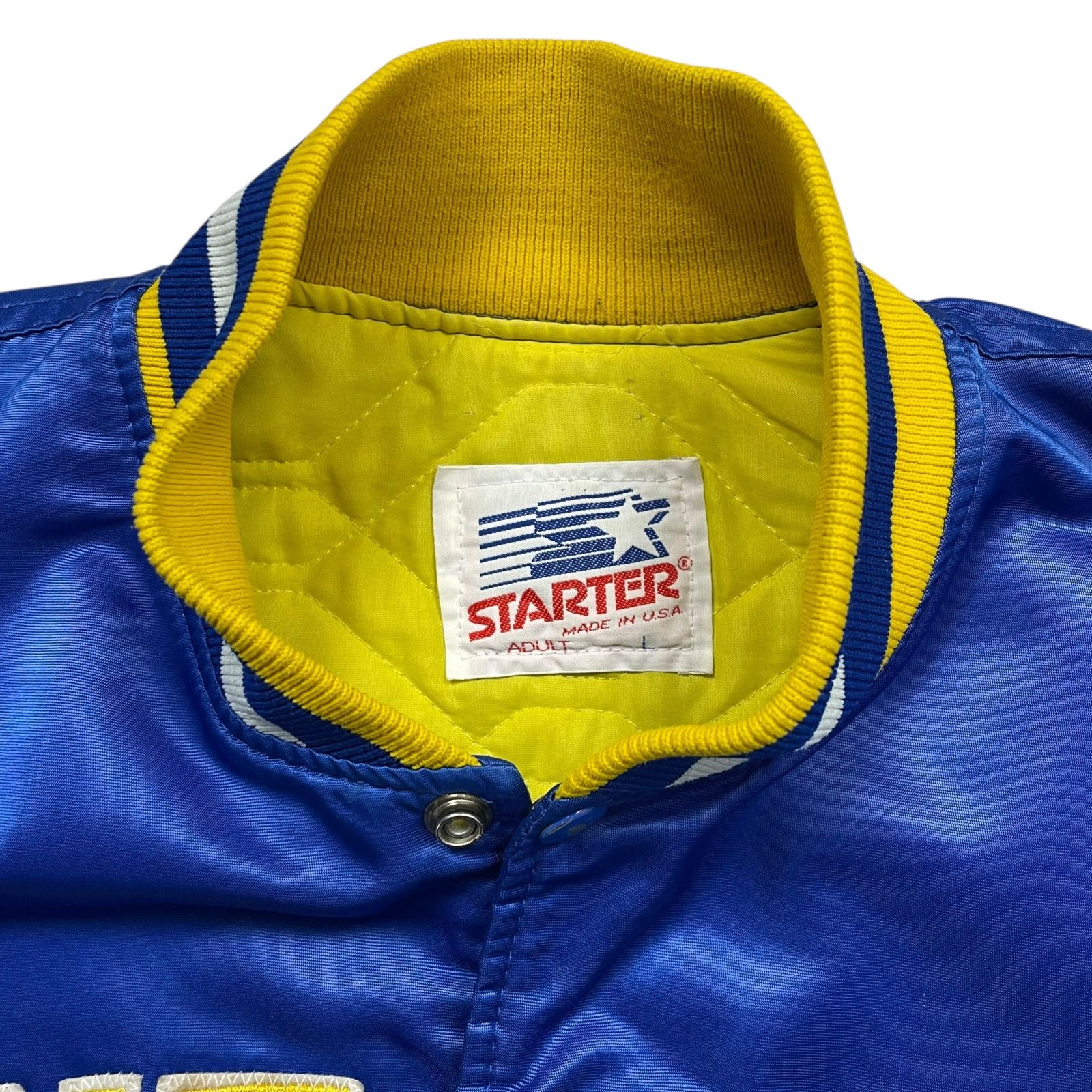 VTG 90s PITTSBURGH PANTHERS STARTER SATIN JACKET L