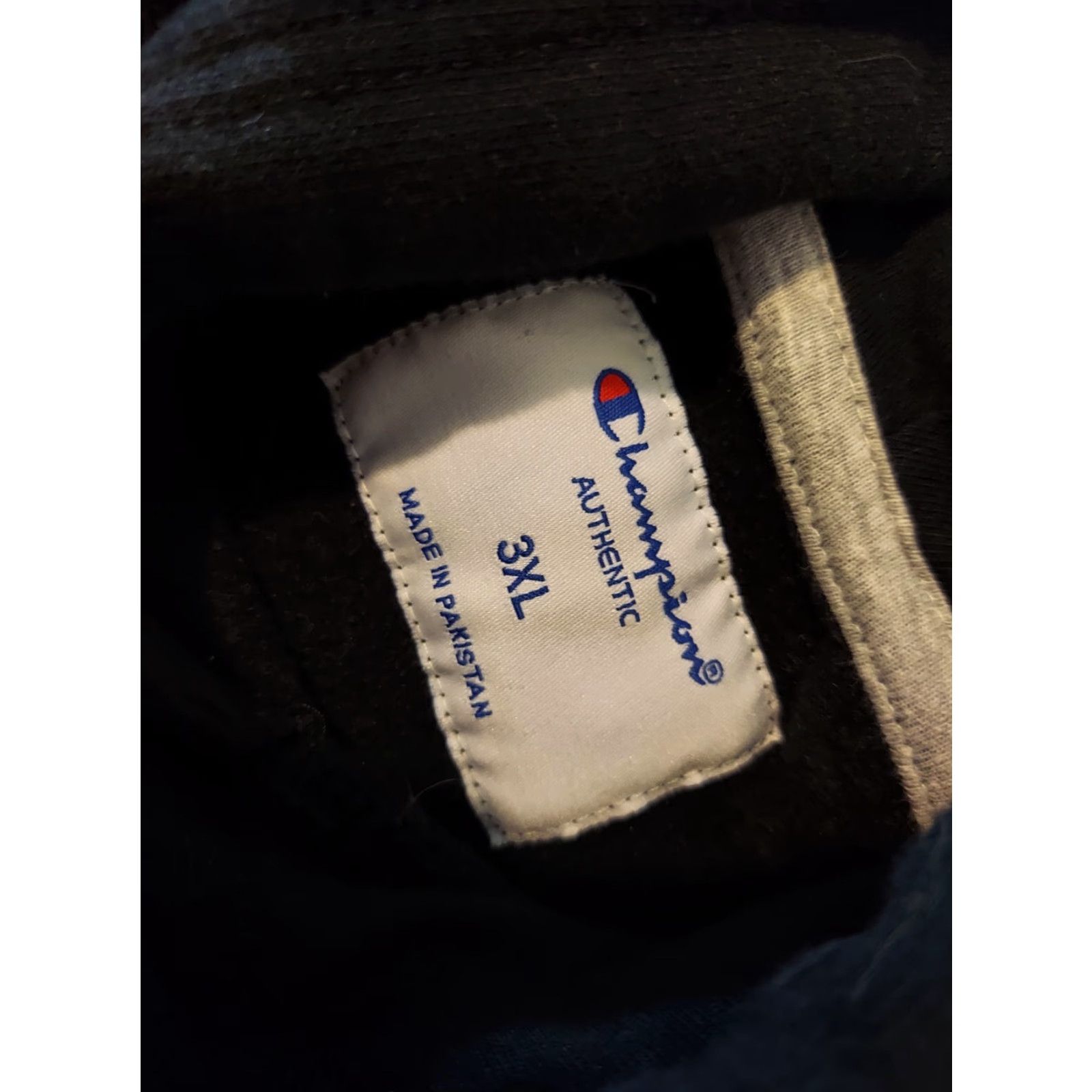 Champion Champion Hoodie Mens 3XL Black Cotton Athletic Gyn Workout Size US XXL / EU 58 / 5 - 4 Thumbnail