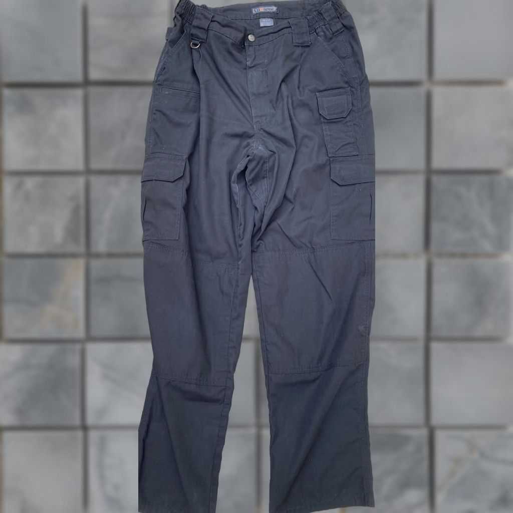 Vintage 5.11 Tactical Pants Cargo Regular 36 Black 5-Pocket Lightweight Breathable Poly Mens Jeans & Pants Size US 36 / EU 52 - 1 Thumbnail