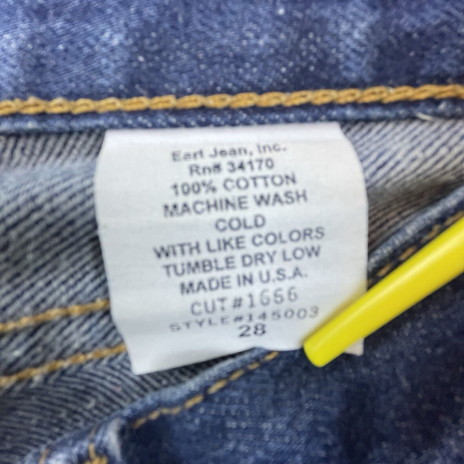 Earl Jeans Earl Jean Jeans Womens 28 Kick Flare Cropped Made in USA Size 28" / US 6 / IT 42 - 8 Thumbnail