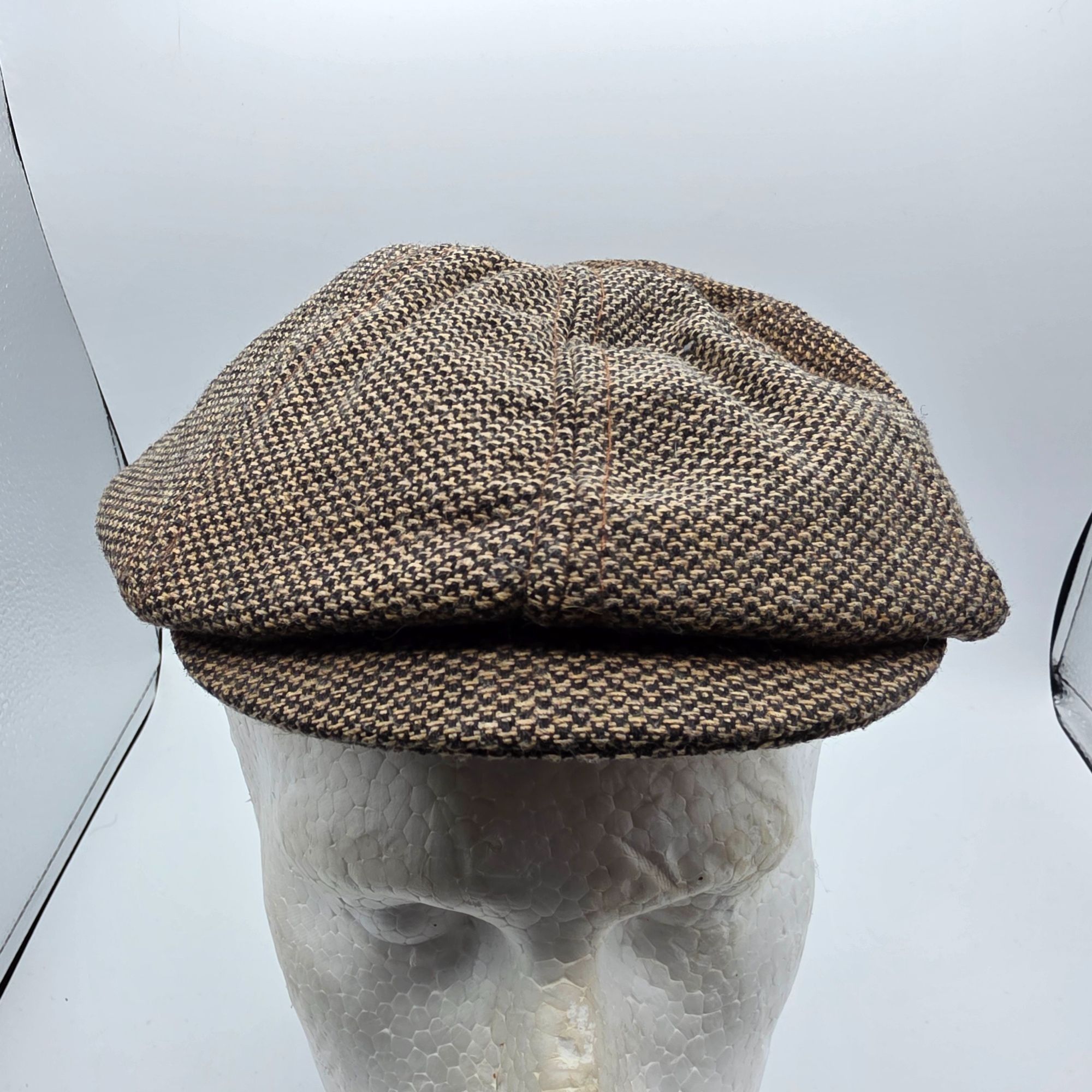 Other Dorfman Pacific Co Adults Large Wool Brown Newsboy Cabbie Ca Size ONE SIZE - 1 Thumbnail