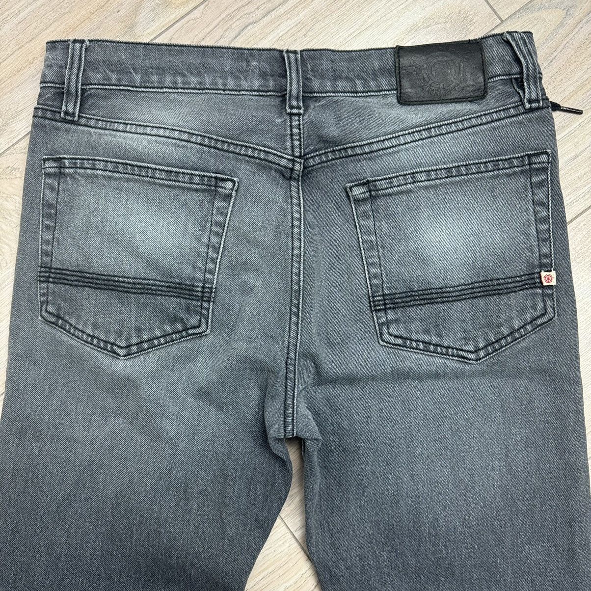 Element Vintage Element Made To Endure Light Wash Skater Denim Jeans Size US 30 / EU 46 - 13 Thumbnail