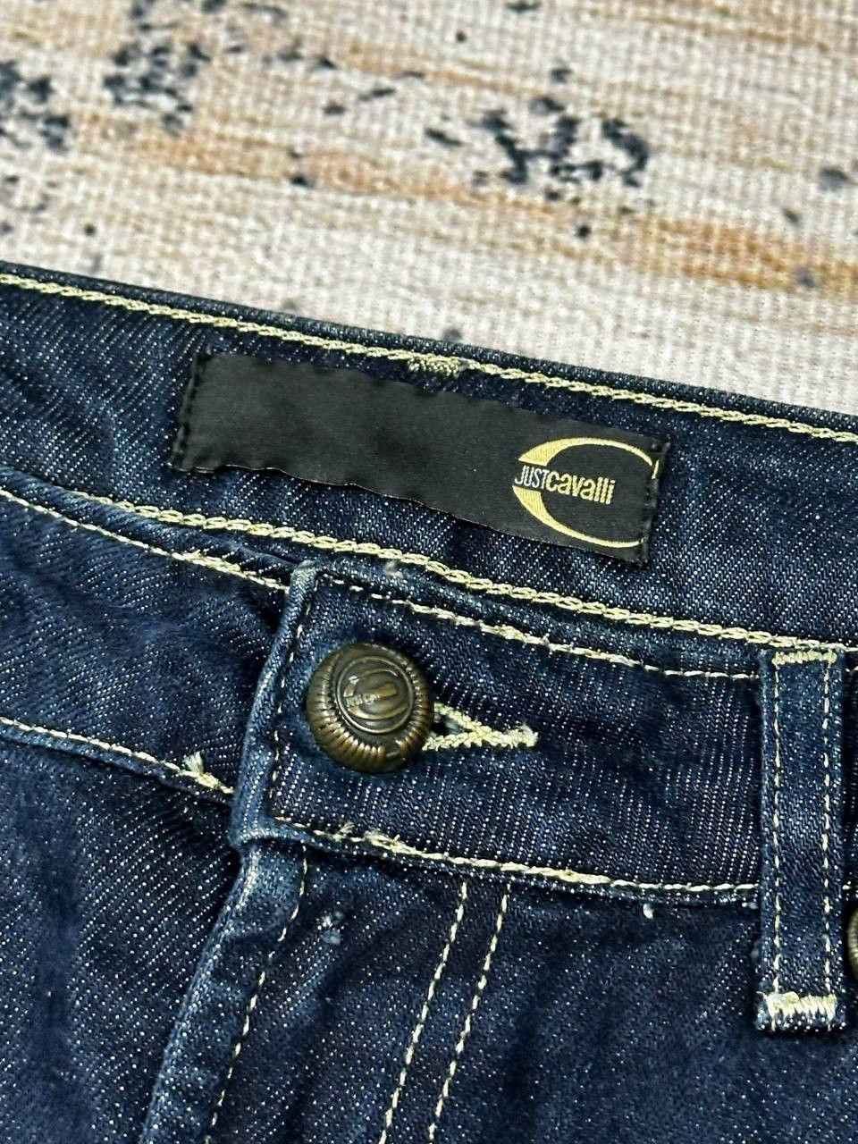 Just Cavalli Vintage Slim Just Cavalli Jeans Rhinestone Y2K Size 29" - 8 Thumbnail
