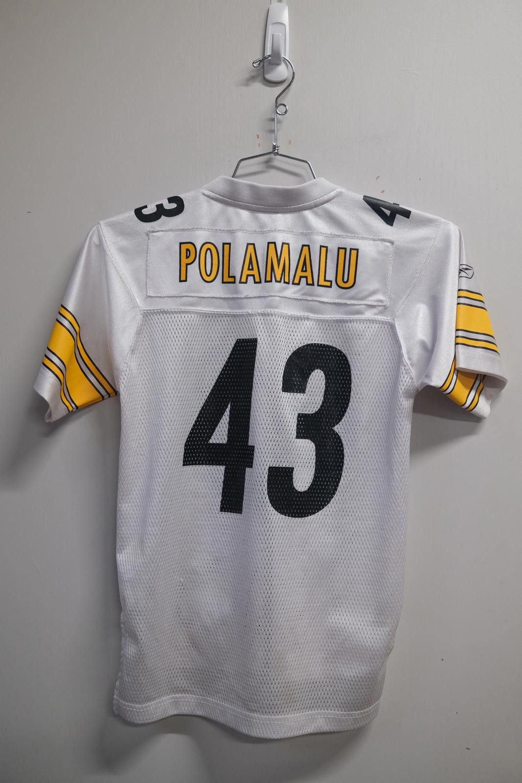 Reebok Reebok Pittsburgh Steelers Polamalu #43 Football Jersey Size ONE SIZE - 2 Thumbnail