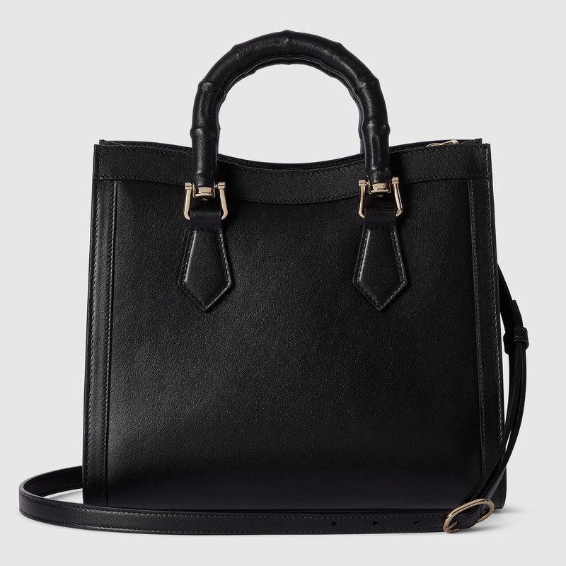 Gucci o1la5ras0526 Size: OS / Diana Medium Tote Bag in Black Size ONE SIZE - 6 Thumbnail