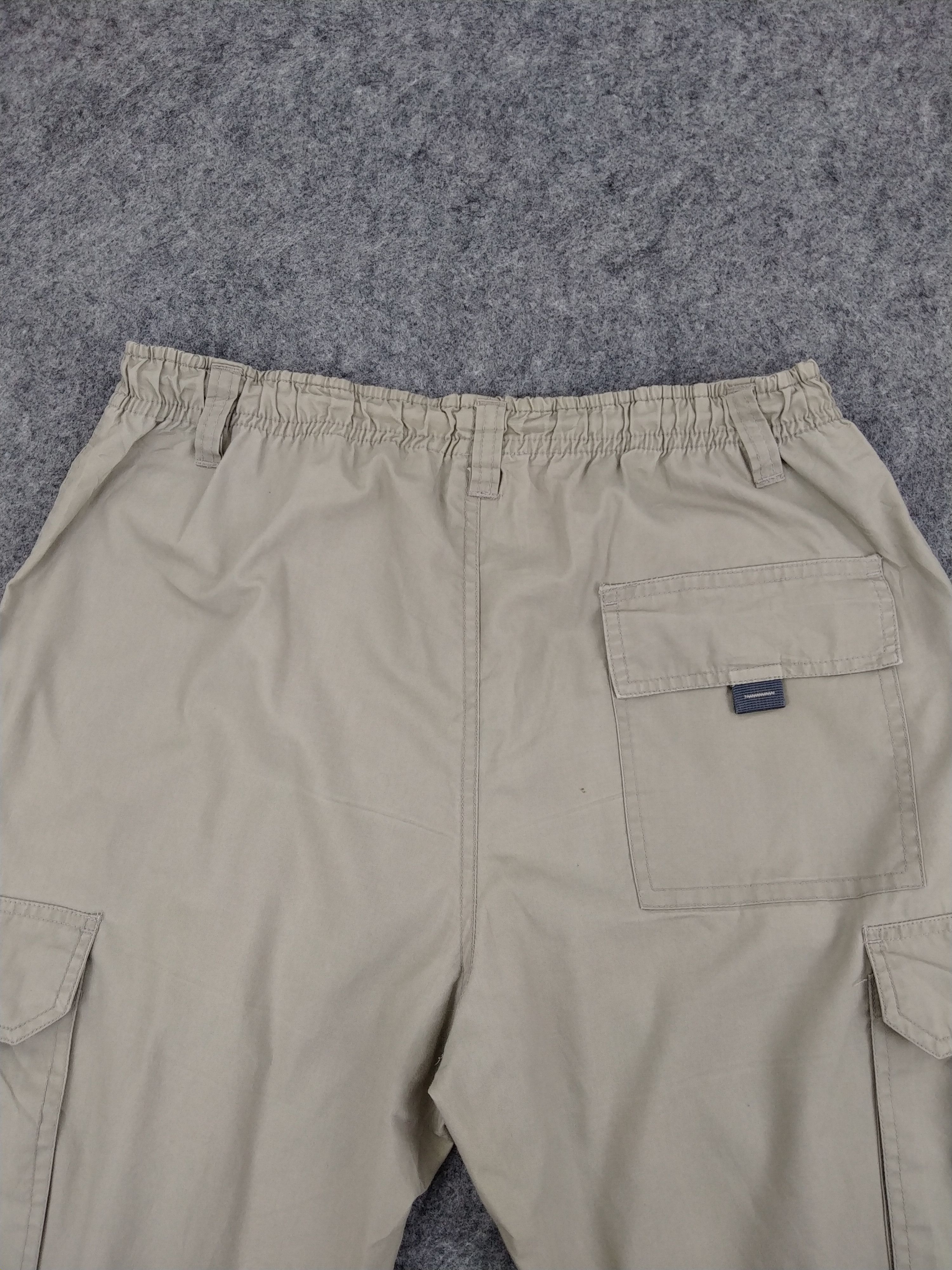 Japanese Brand Elastic/Drawstring Waist Japanese Brand Cargo 29x26 -CP061 Size US 29 - 3 Thumbnail