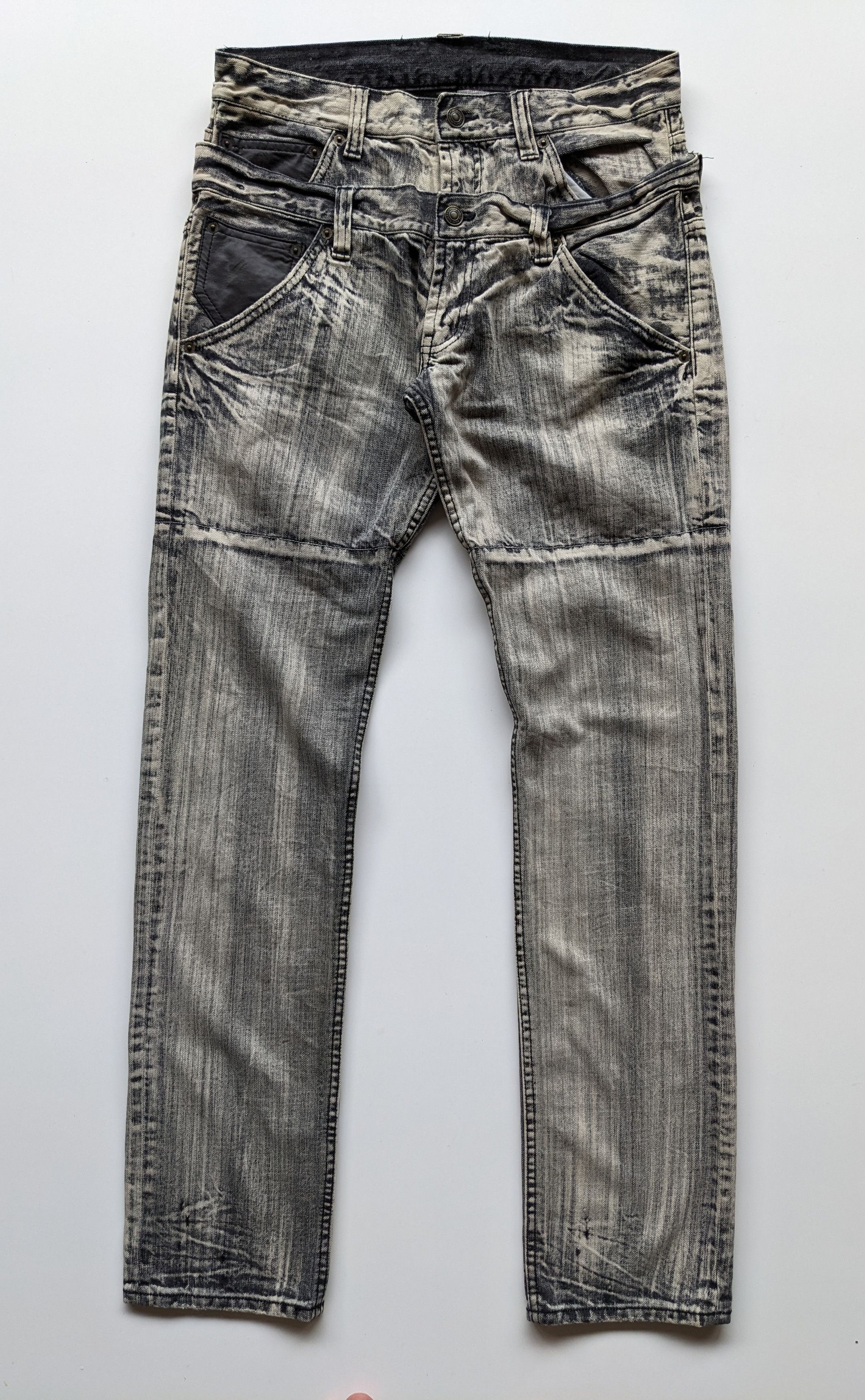 If Six Was Nine × Le Grande Bleu (L.G.B.) Japanese brand double waist acid wash Size US 32 / EU 48 - 2 Thumbnail