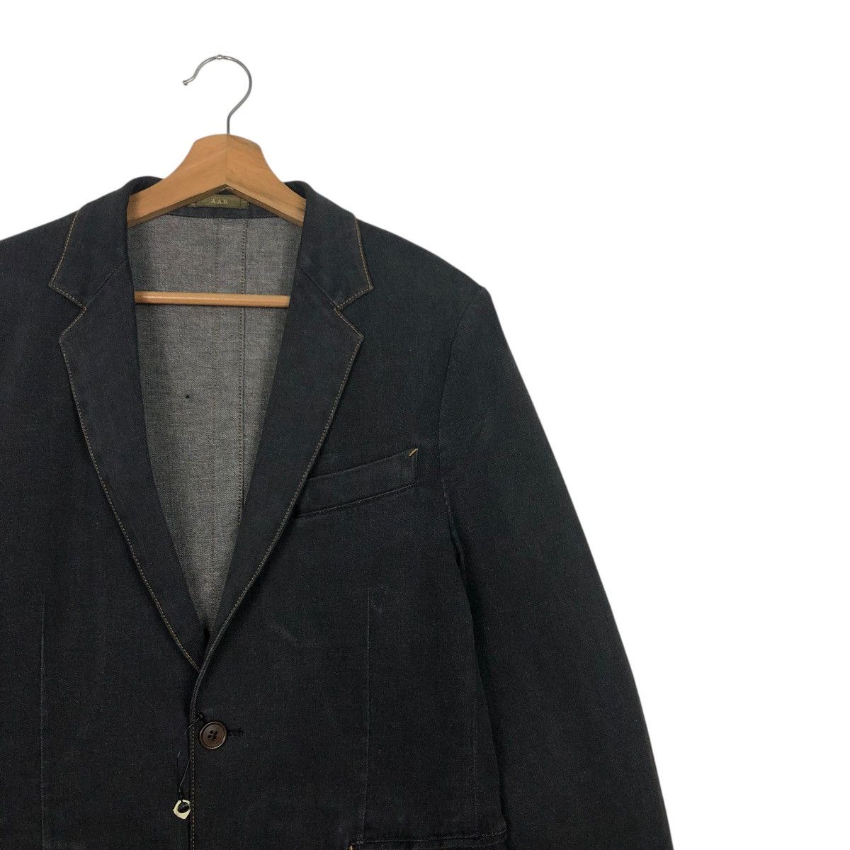 Yohji Yamamoto 🔥VINTAGE DENIM CHORE WORKER JACKET AAR YOHJI YAMAMOTO Size US M / EU 48-50 / 2 - 8 Thumbnail