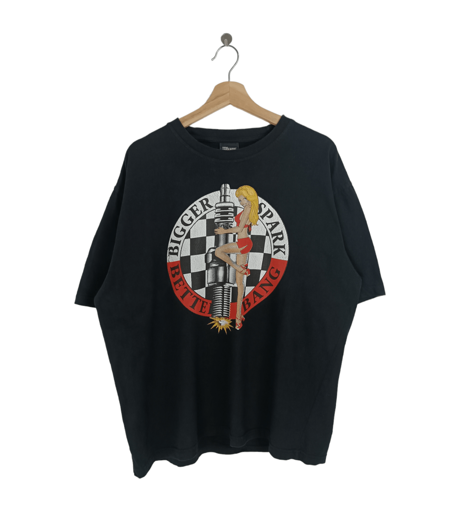 Other VINTAGE Y2K BIGGER SPARK BETTER BANG HUMOR FUNNY SEXY TEE Size US XL / EU 56 / 4 - 1 Thumbnail
