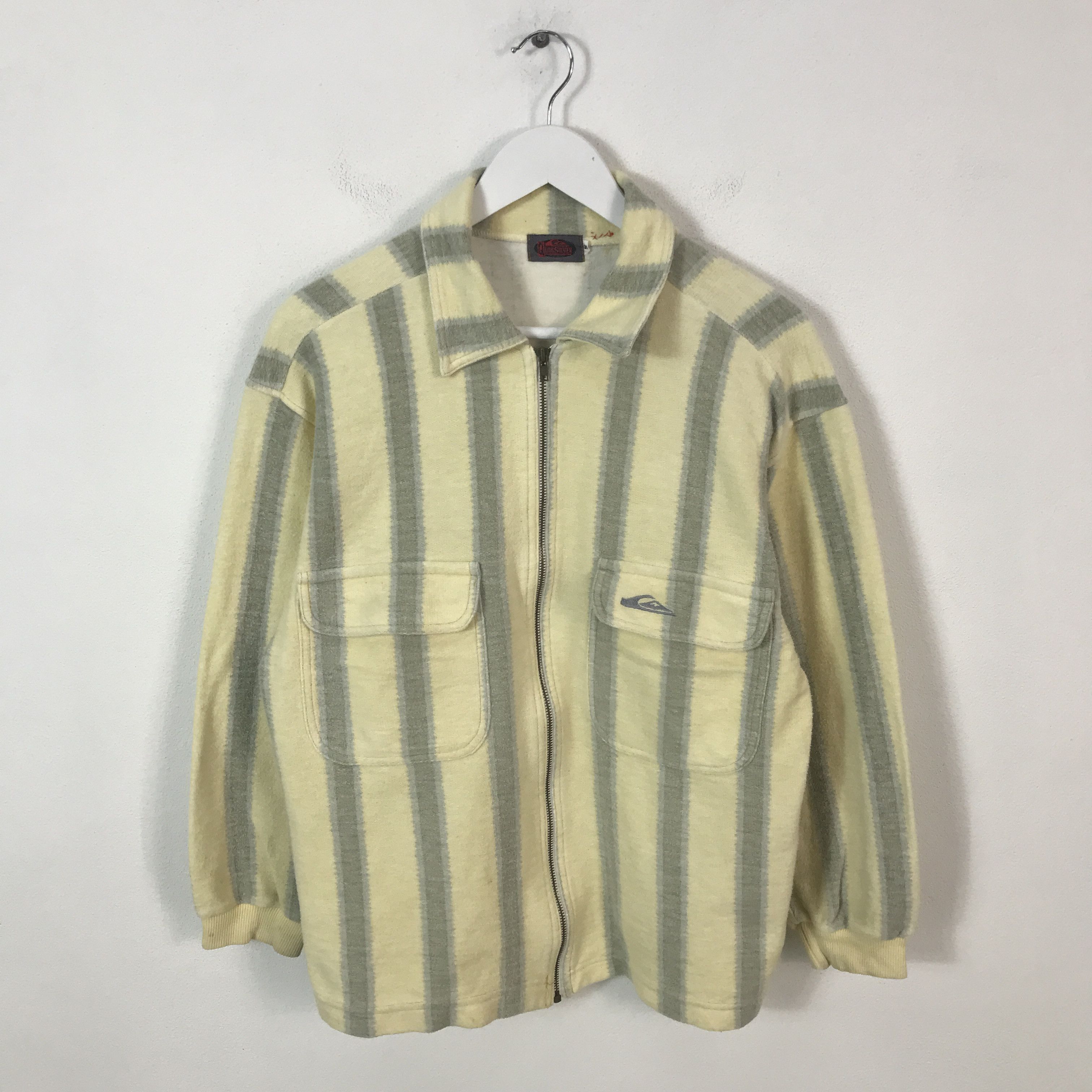 Quicksilver quicksilver Striped Zipper jacket Size US M / EU 48-50 / 2 - 1 Thumbnail