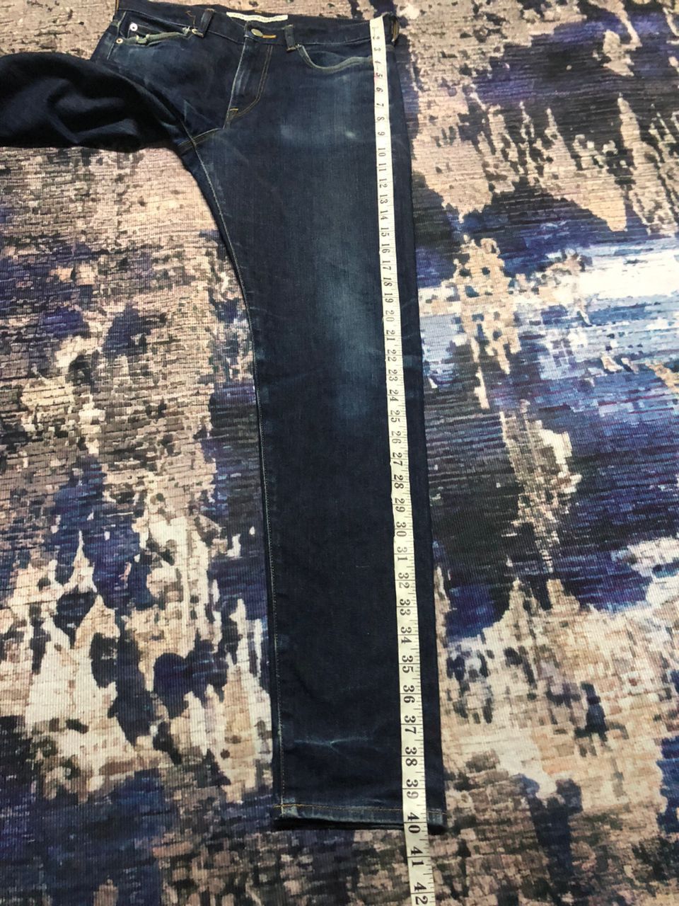 Japanese Brand Johnlawrencesullivan Skinny Jeans Pants Distressed Size US 31 - 25 Thumbnail