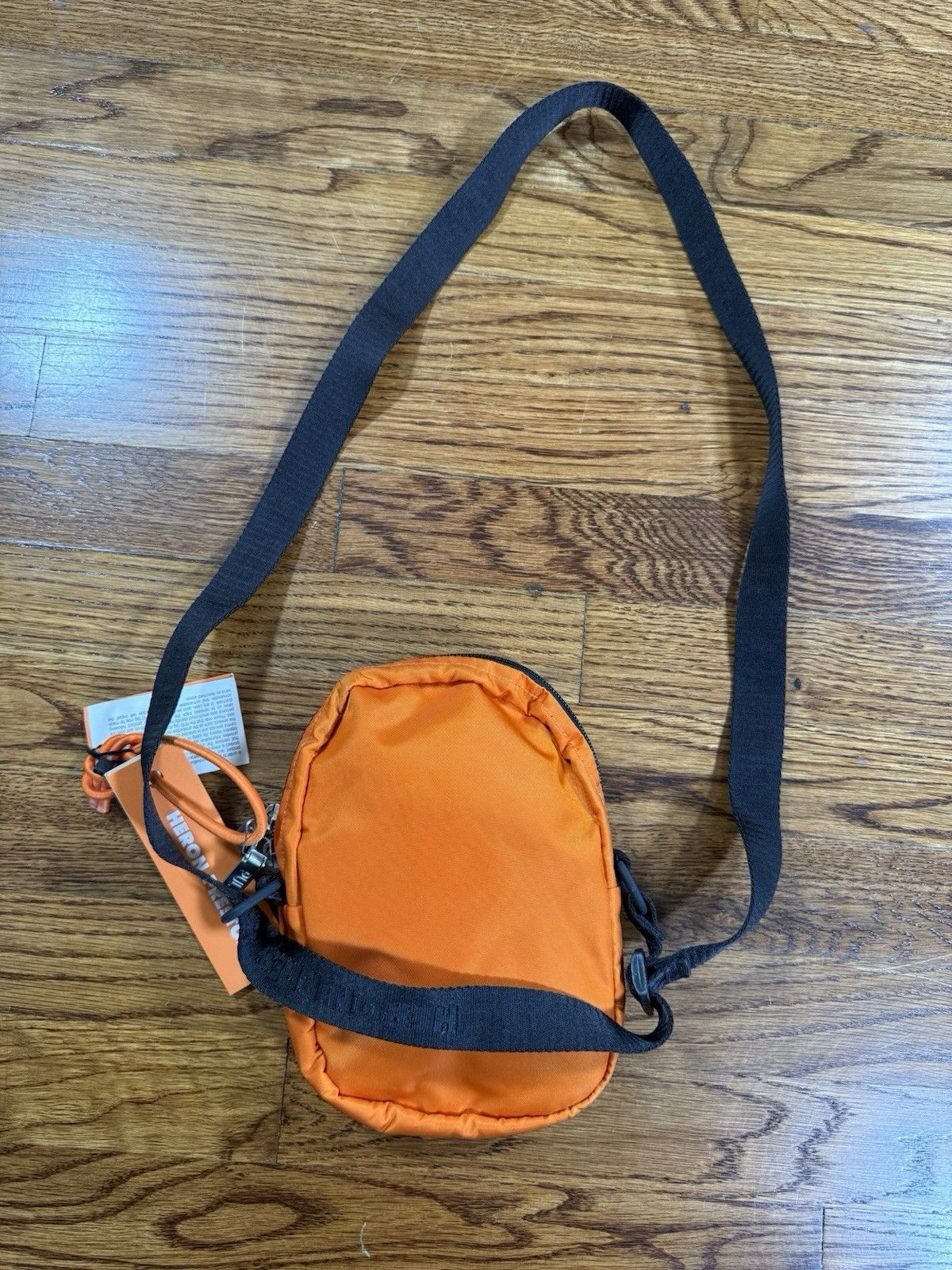 Heron Preston Heron Preston Nylon Crossbody Bag Orange Black NWT Size ONE SIZE - 12 Thumbnail