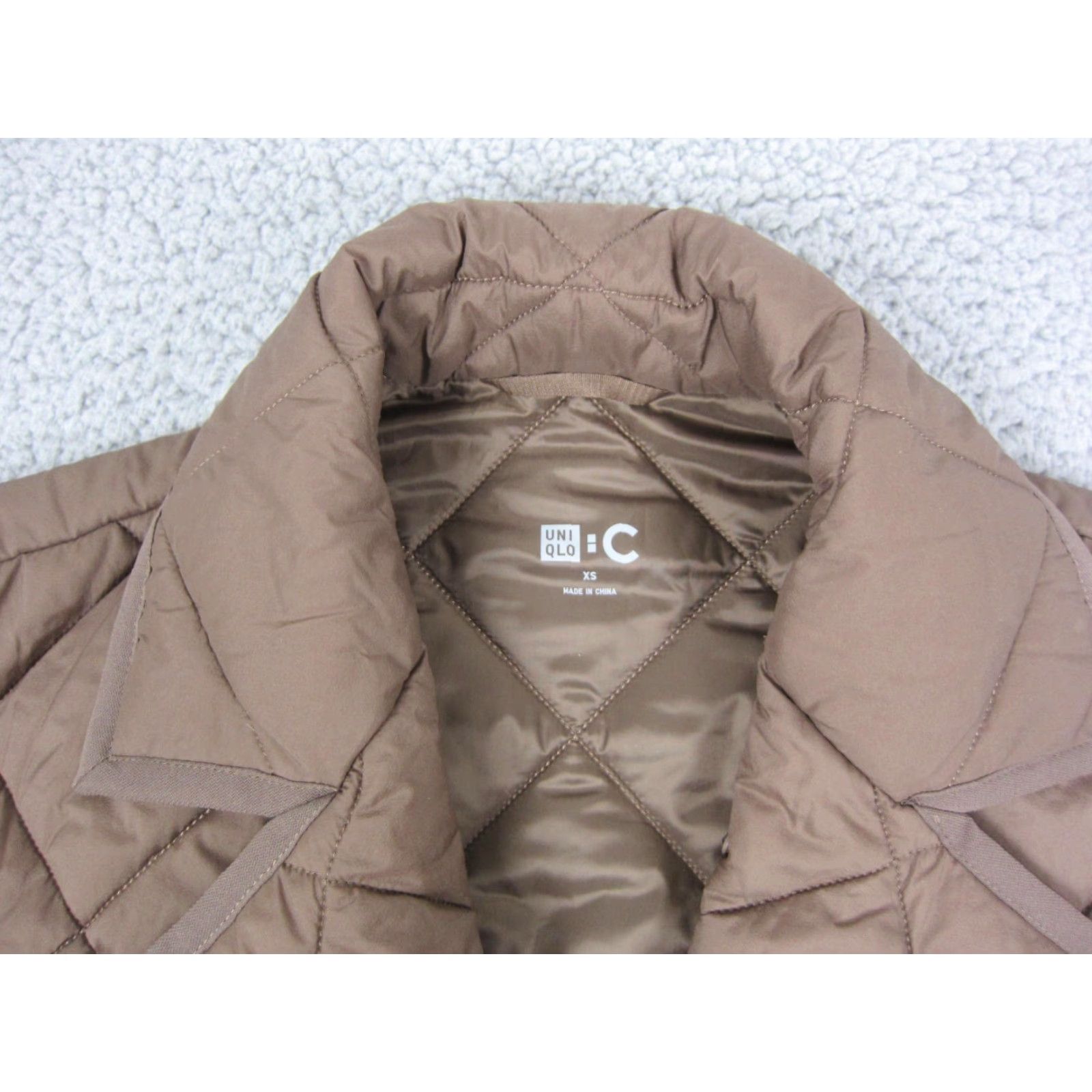 Uniqlo VINTAGE Uniqlo Jacket Womens XS Brown Pufftech Quilted Oversized Long Coat Size XS / US 0-2 / IT 36-38 - 3 Thumbnail