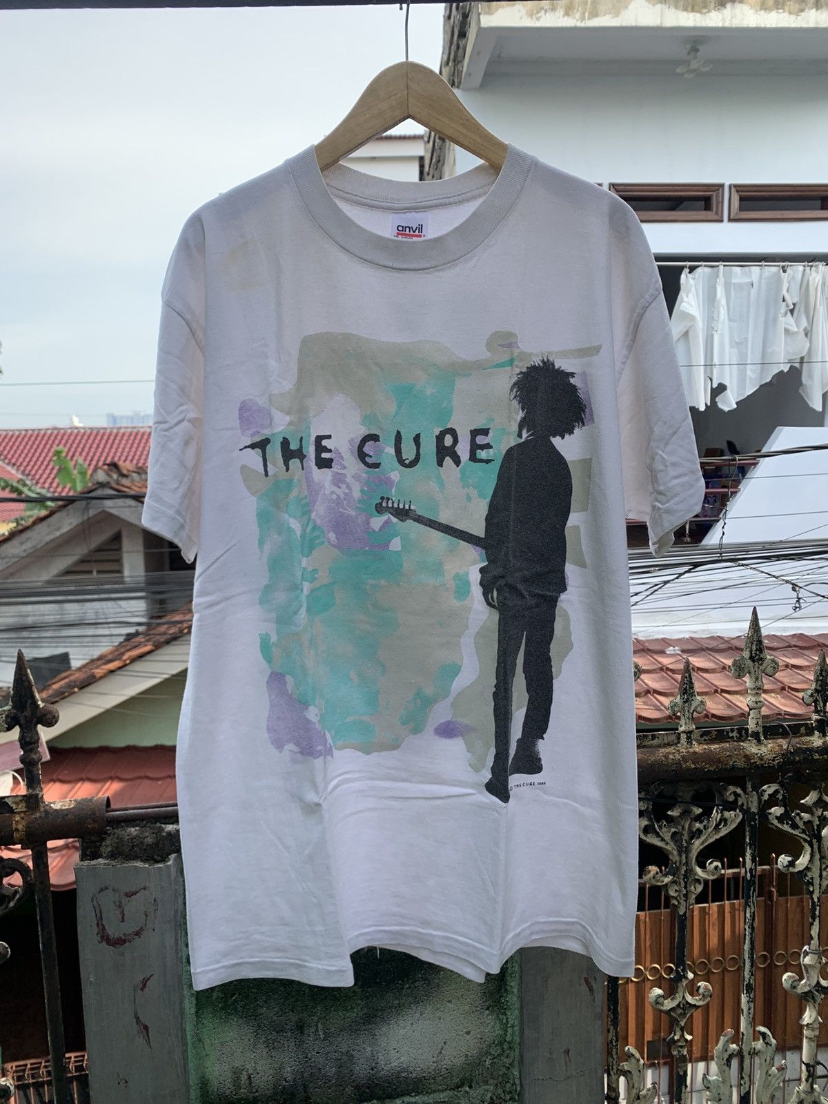 Band Tees Vintage The Cure "Boys Don't Cry" 1986 T-Shirt🔥 Size US XL / EU 56 / 4 - 1 Thumbnail