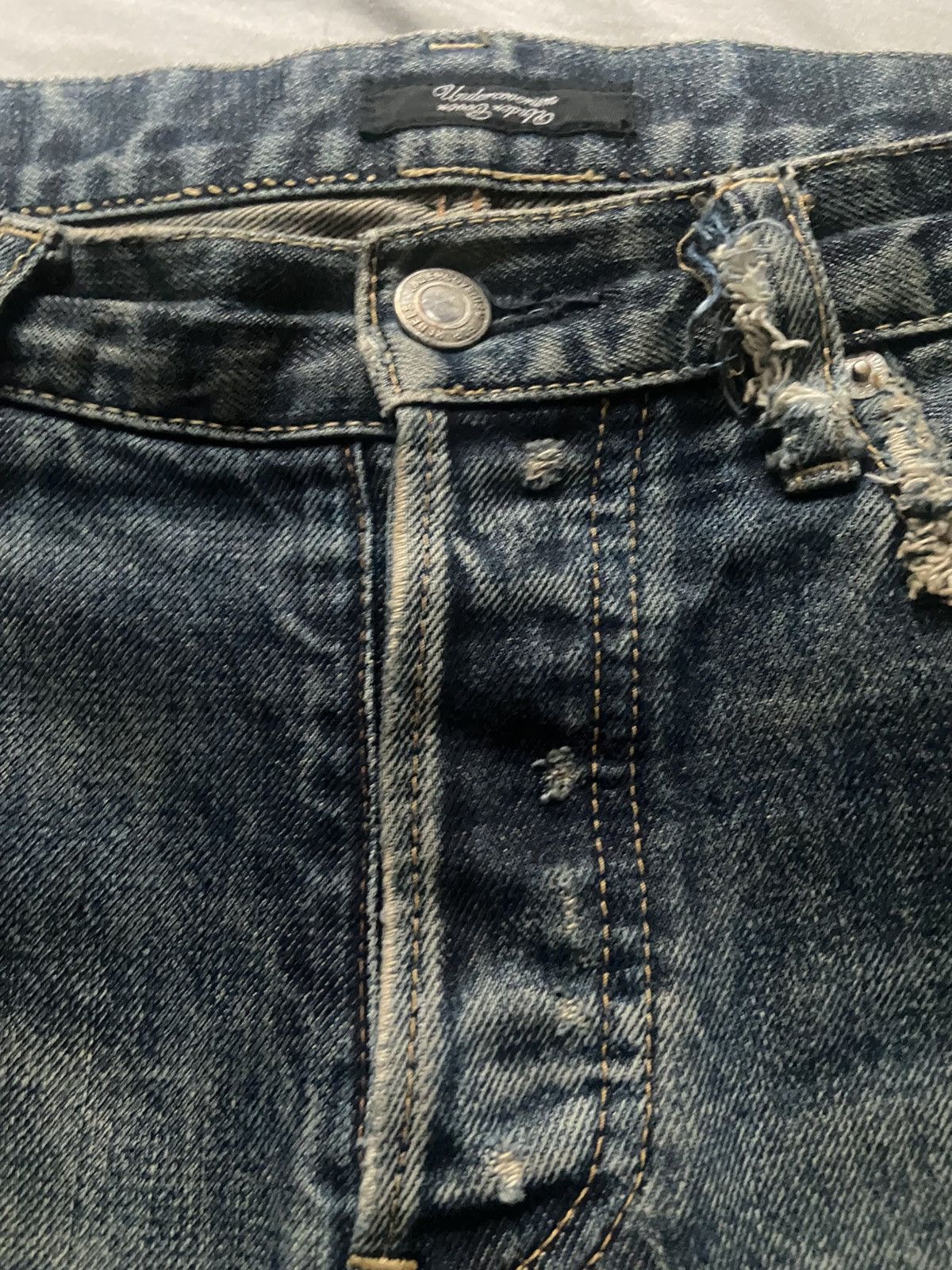 Undercover SS10 Undercover 68 Blue yarns Size US 30 / EU 46 - 14 Thumbnail