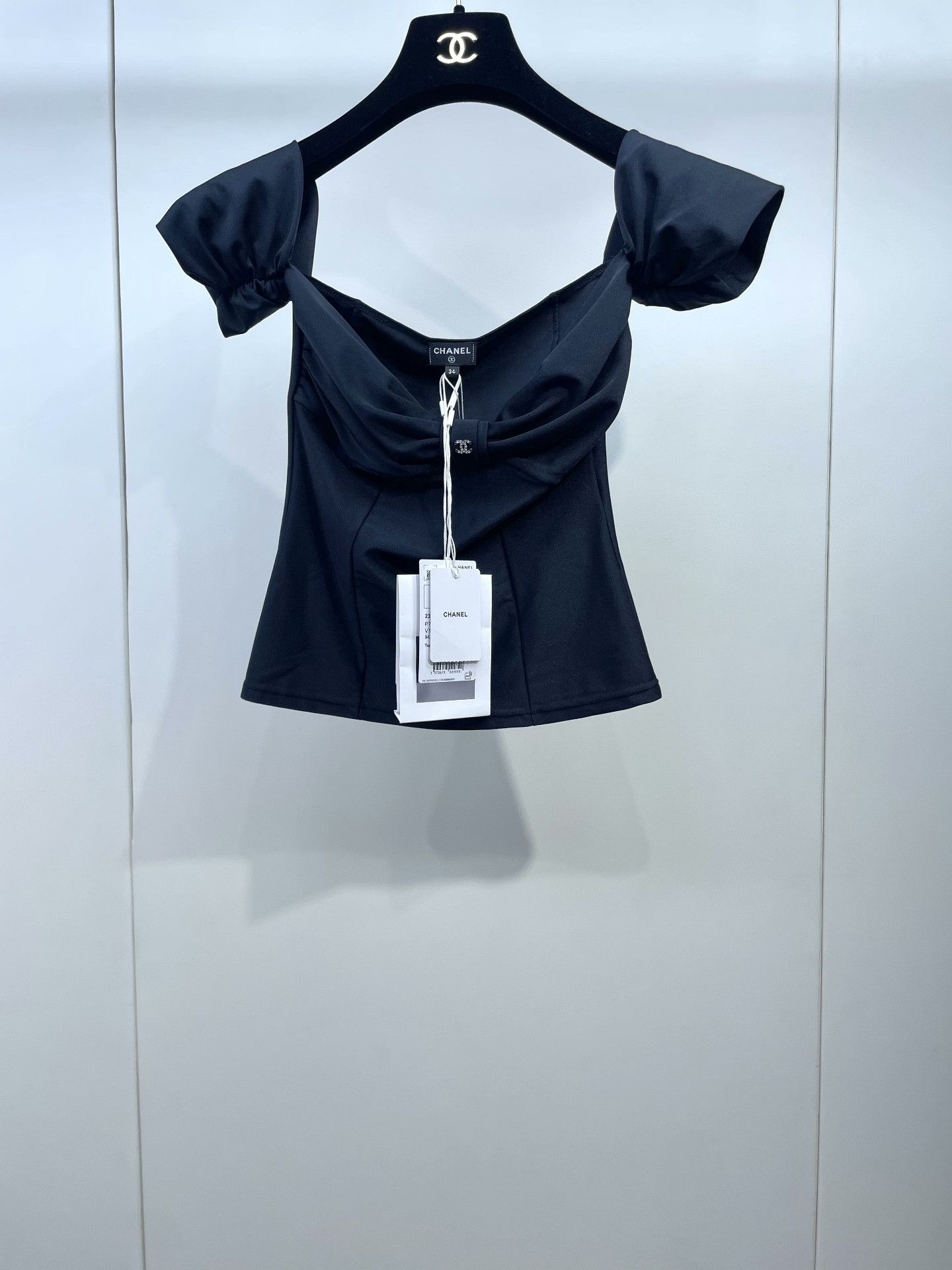 Chanel Chanel Bow Tube Top Size XXS / US 00 / IT 34 - 1 Thumbnail
