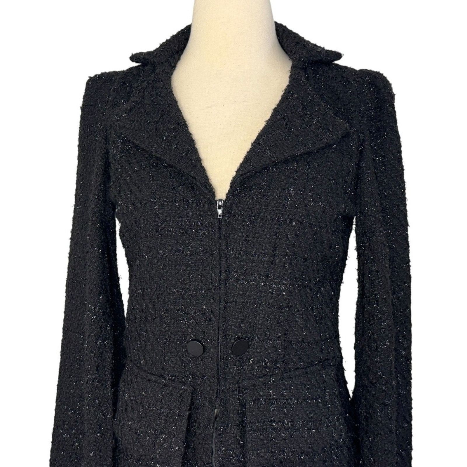 Other CRUELLA DE VIL De Vil Cape Jacket Glitter Woven Dramatic S Size S / US 4 / IT 40 - 6 Thumbnail