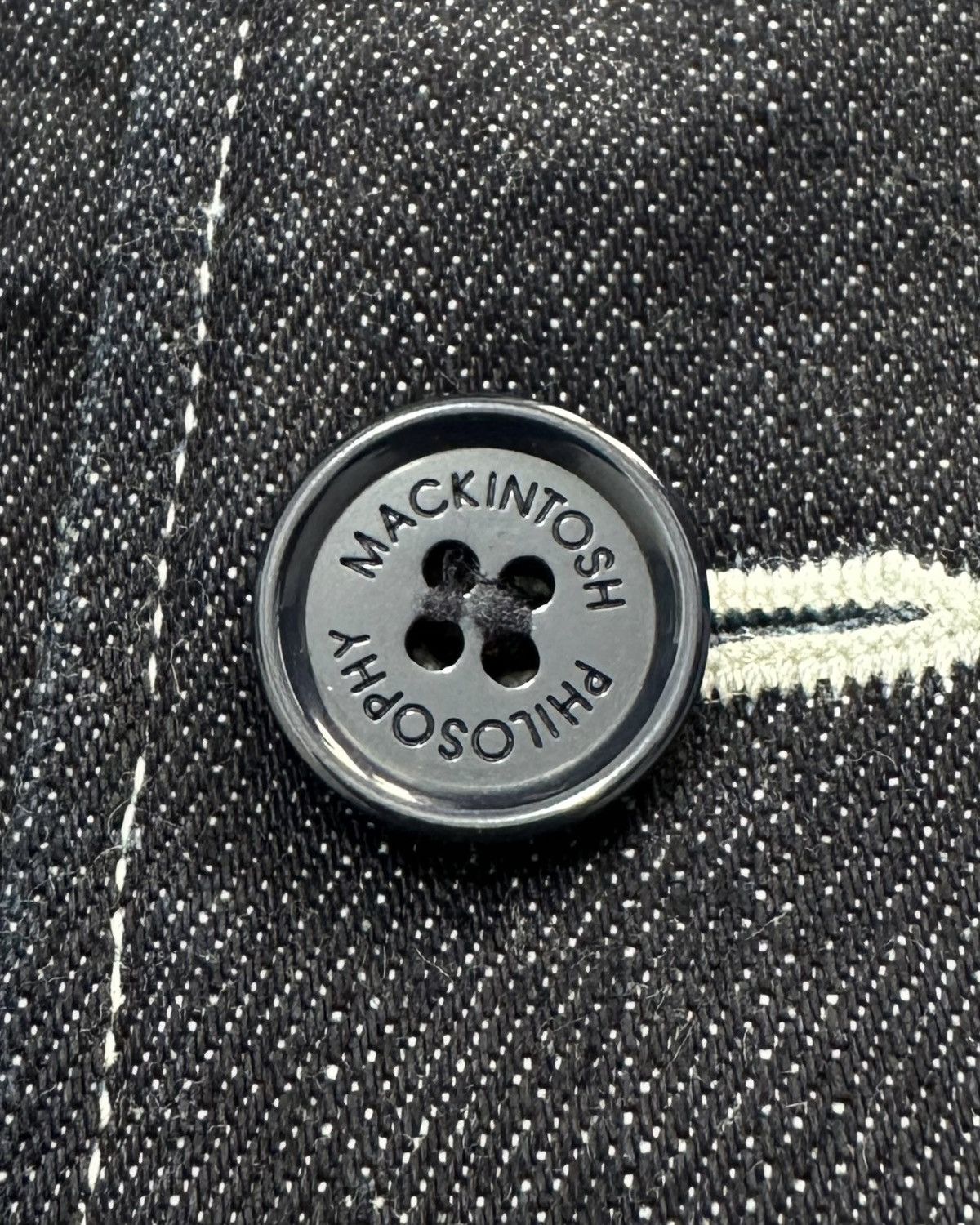 Japanese Brand × Mackintosh × Vintage Mackintosh Philosophy Workwear Chore Denim Jacket Size US L / EU 52-54 / 3 - 9 Thumbnail