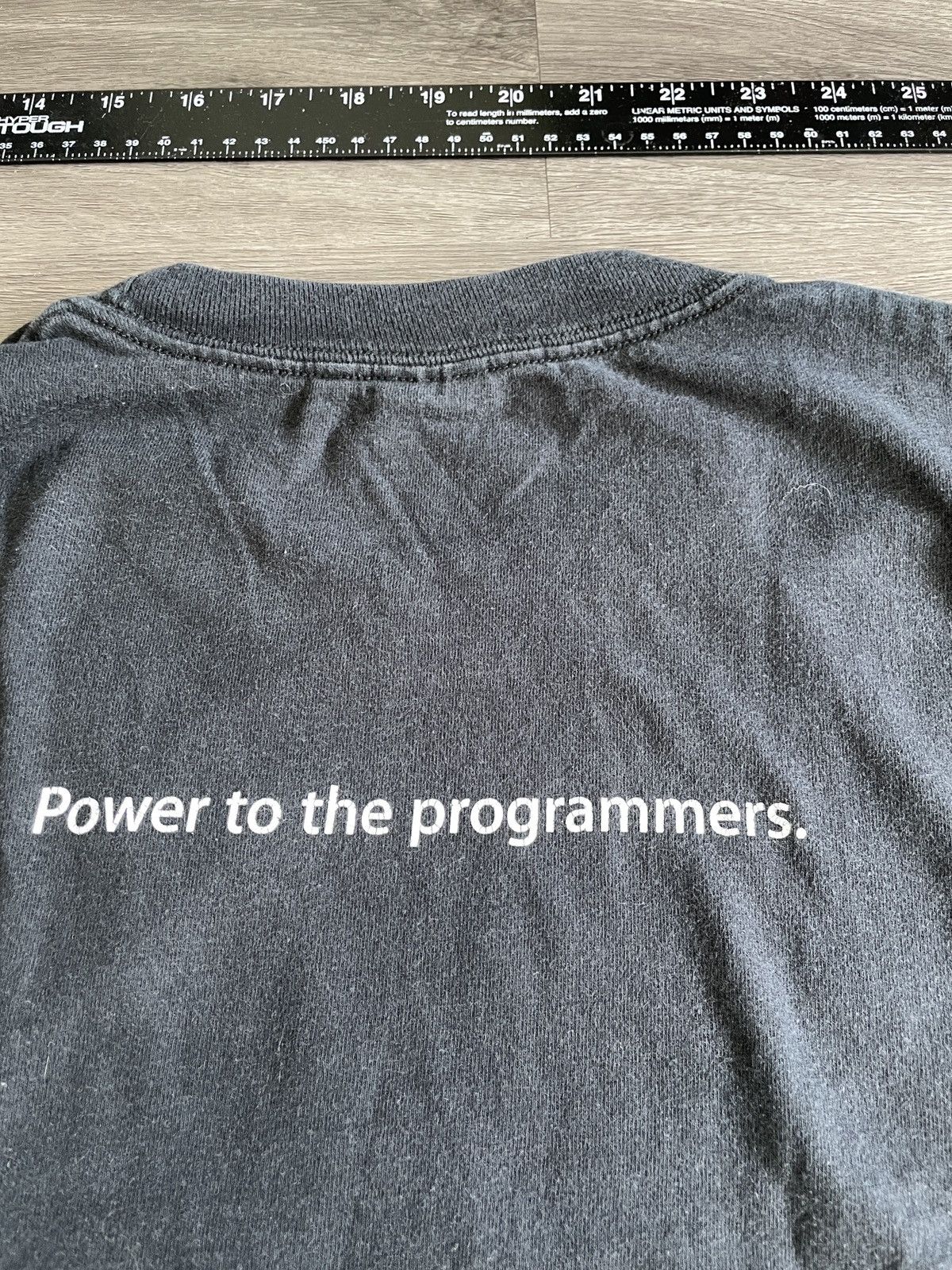 Apple Y2K Apple “WWDC07 Power to the Programers” T-Shirt (Sz.XL) Size US XL / EU 56 / 4 - 5 Thumbnail