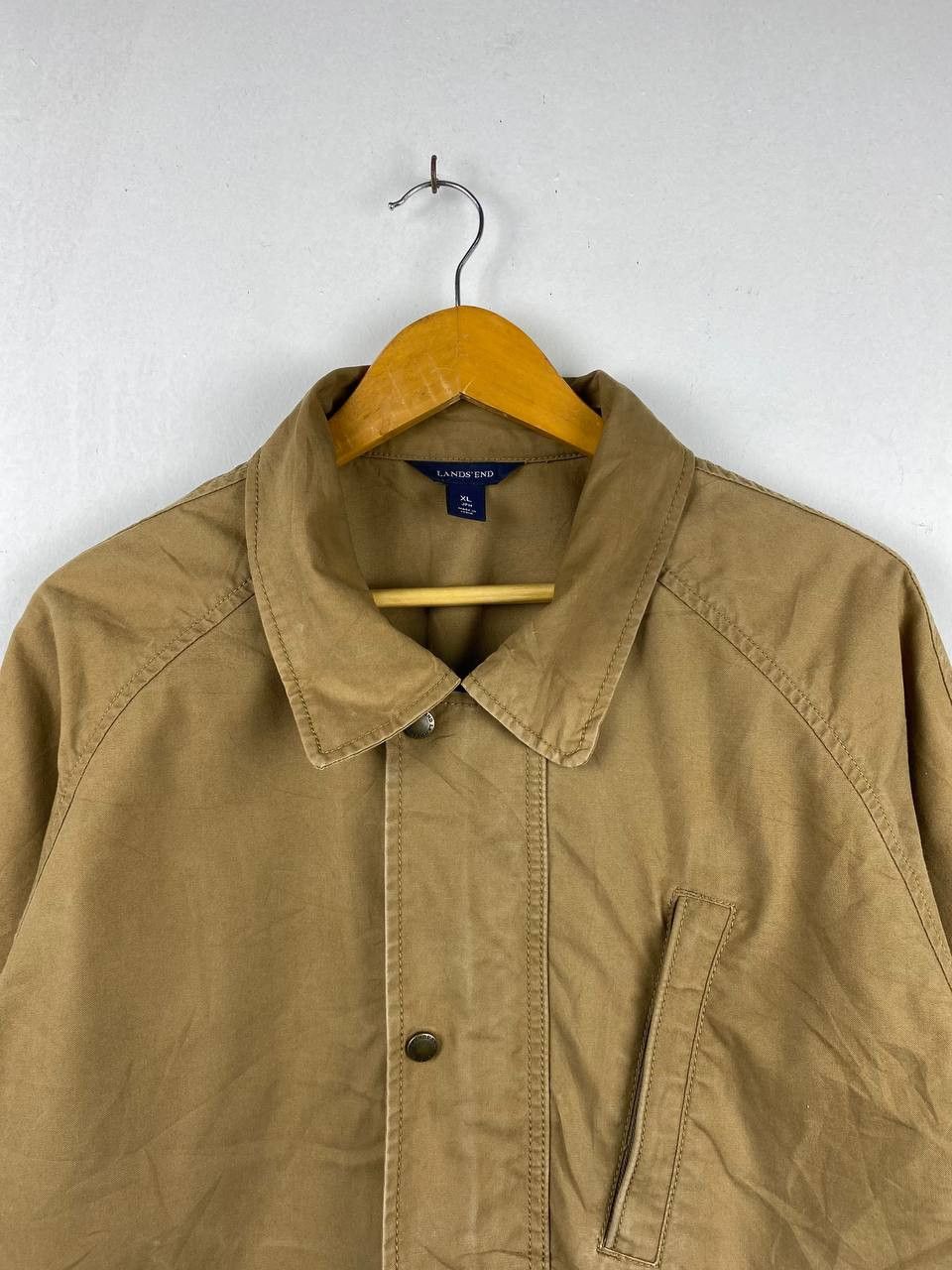 Lands' End lands end khakis 3d pocket jacket nice design Size US XL / EU 56 / 4 - 2 Thumbnail