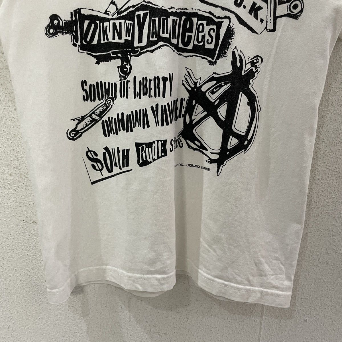 Other Vintage Thr Okinawa Yankees Anarchy Unisex Tee Size US XS / EU 42 / 0 - 4 Thumbnail