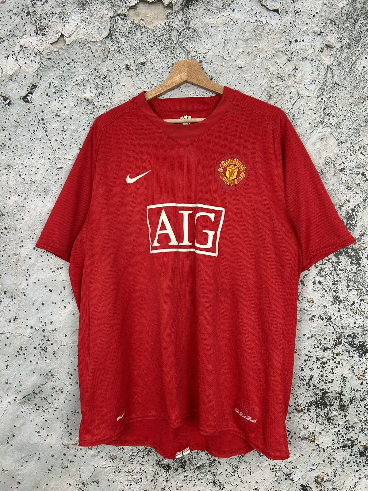 Nike Manchester United Cristiano Ronaldo Nike Soccer Jersey Rare Size US XXL / EU 58 / 5 - 2 Thumbnail