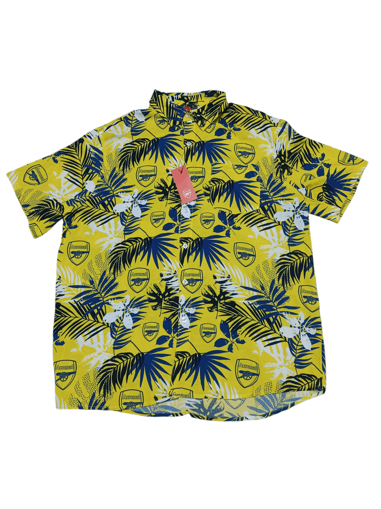 ARSENAL LONDON OFFICIAL MERCH NEW!!! HAWAIIAN SHIRT