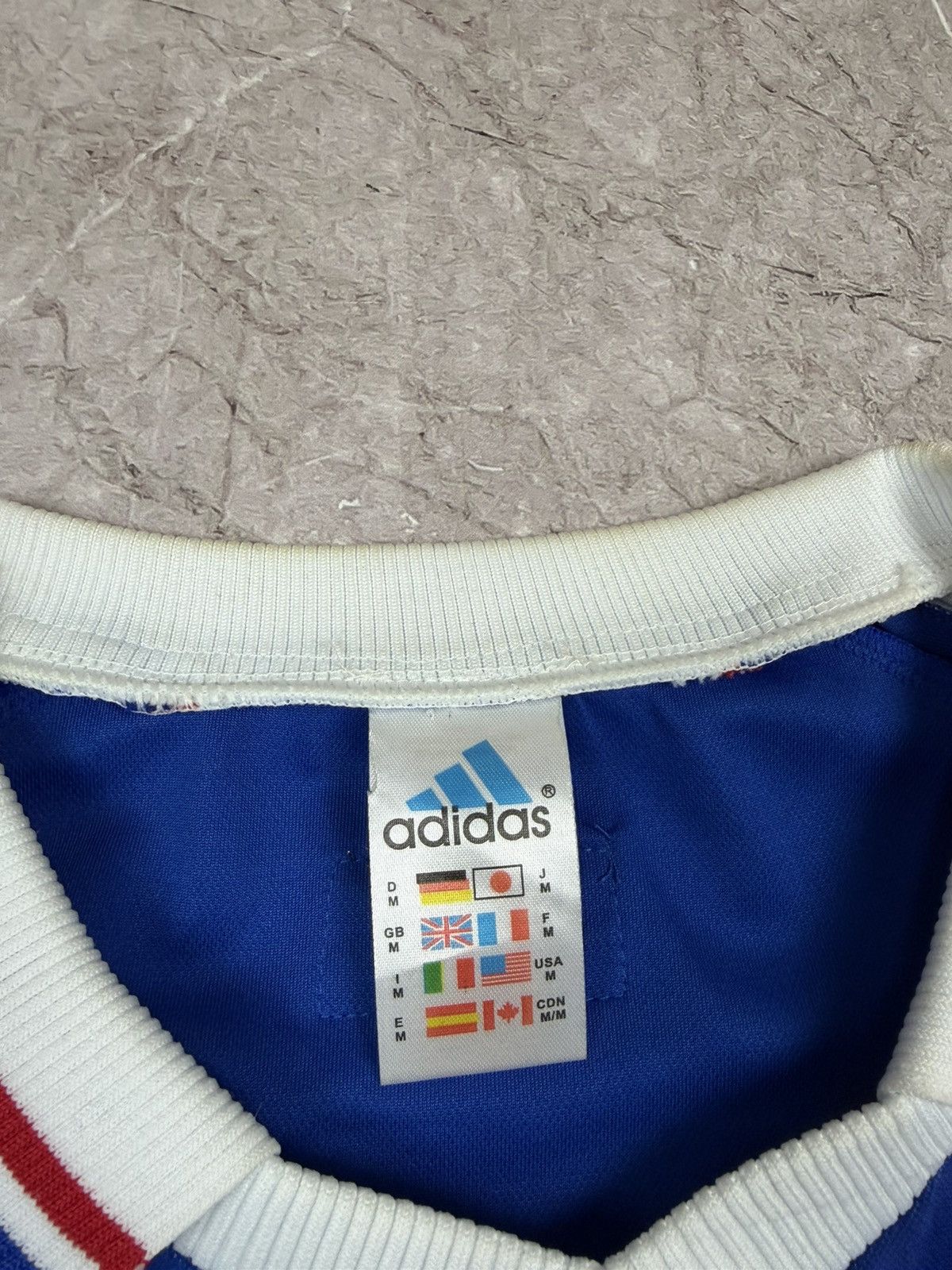 Adidas Vintage 1998 france fifa world cup adidas Zidane jersey Size US M / EU 48-50 / 2 - 5 Thumbnail