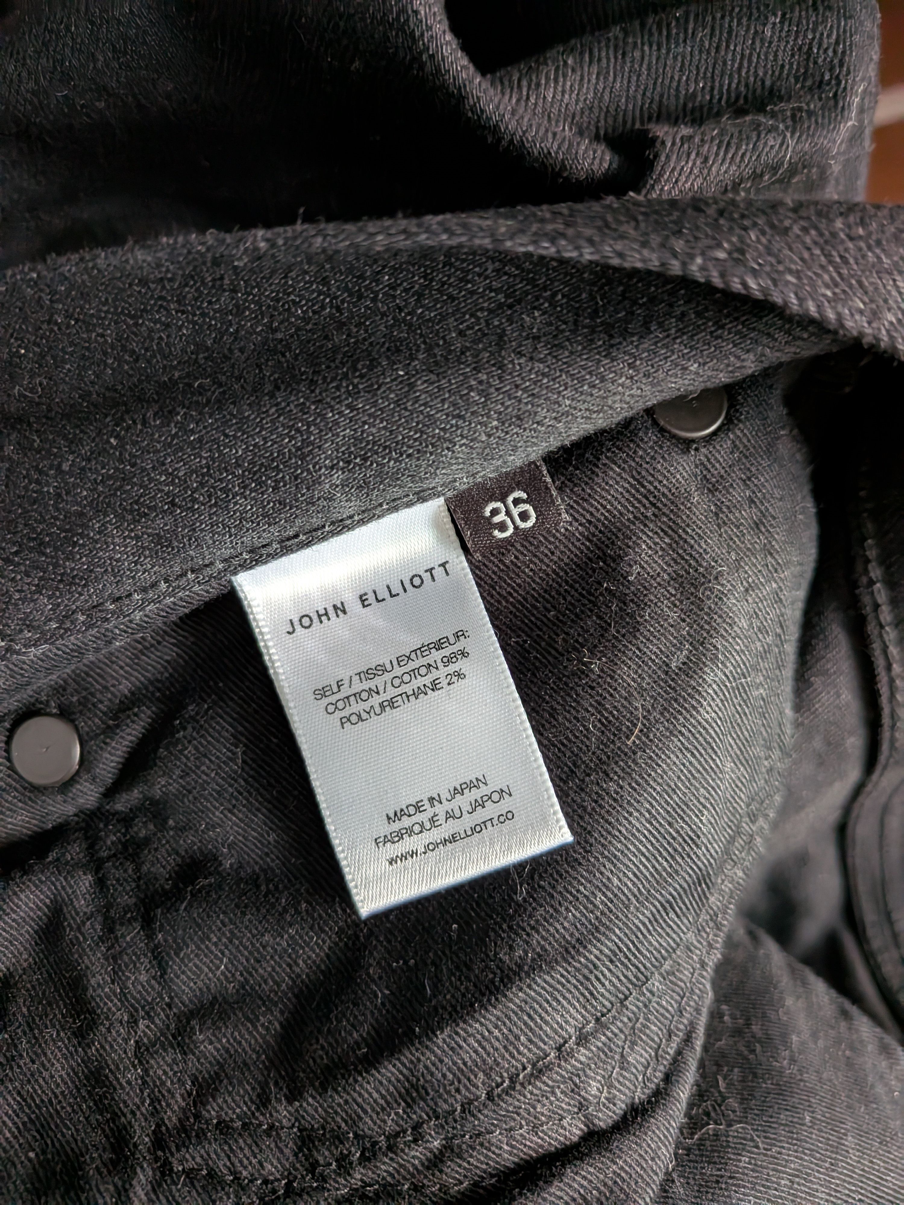 John Elliott The Cast 2 - Japan Denim Bundle Size US 36 / EU 52 - 10 Thumbnail