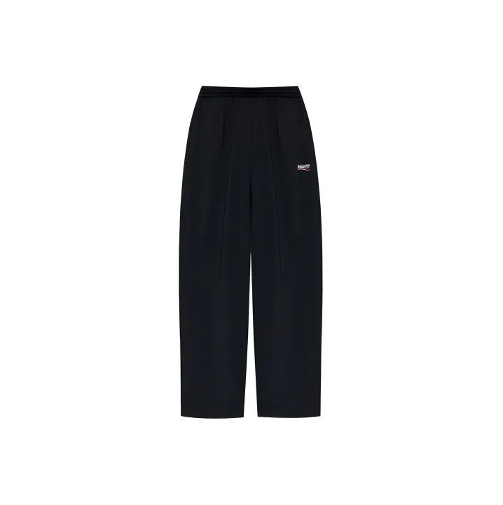 Balenciaga Balenciaga Black Logo Embroidered Sweatpants Size US 26 / EU 42 - 1 Thumbnail