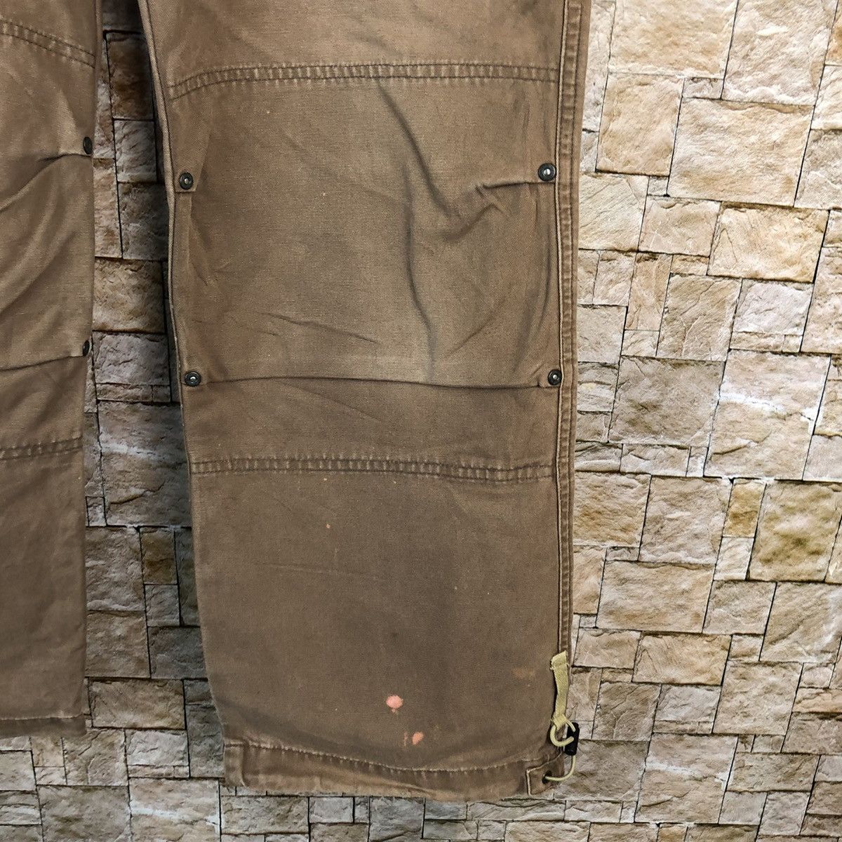 Japanese Brand Sunny Clouds Brown Cargo Multipocket Pants #A992 Size US 29 - 10 Thumbnail